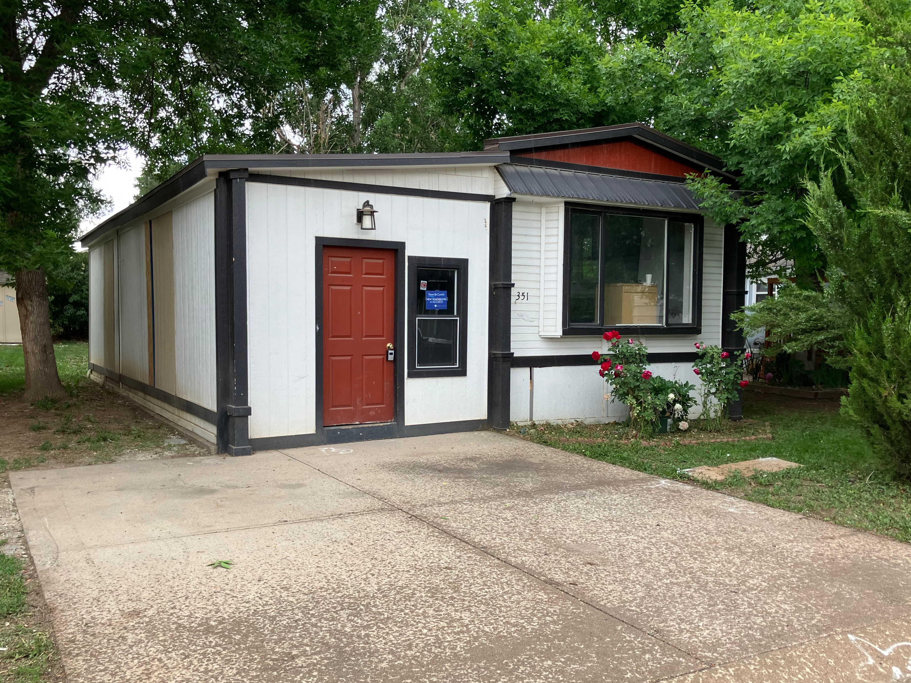 A photo of the home