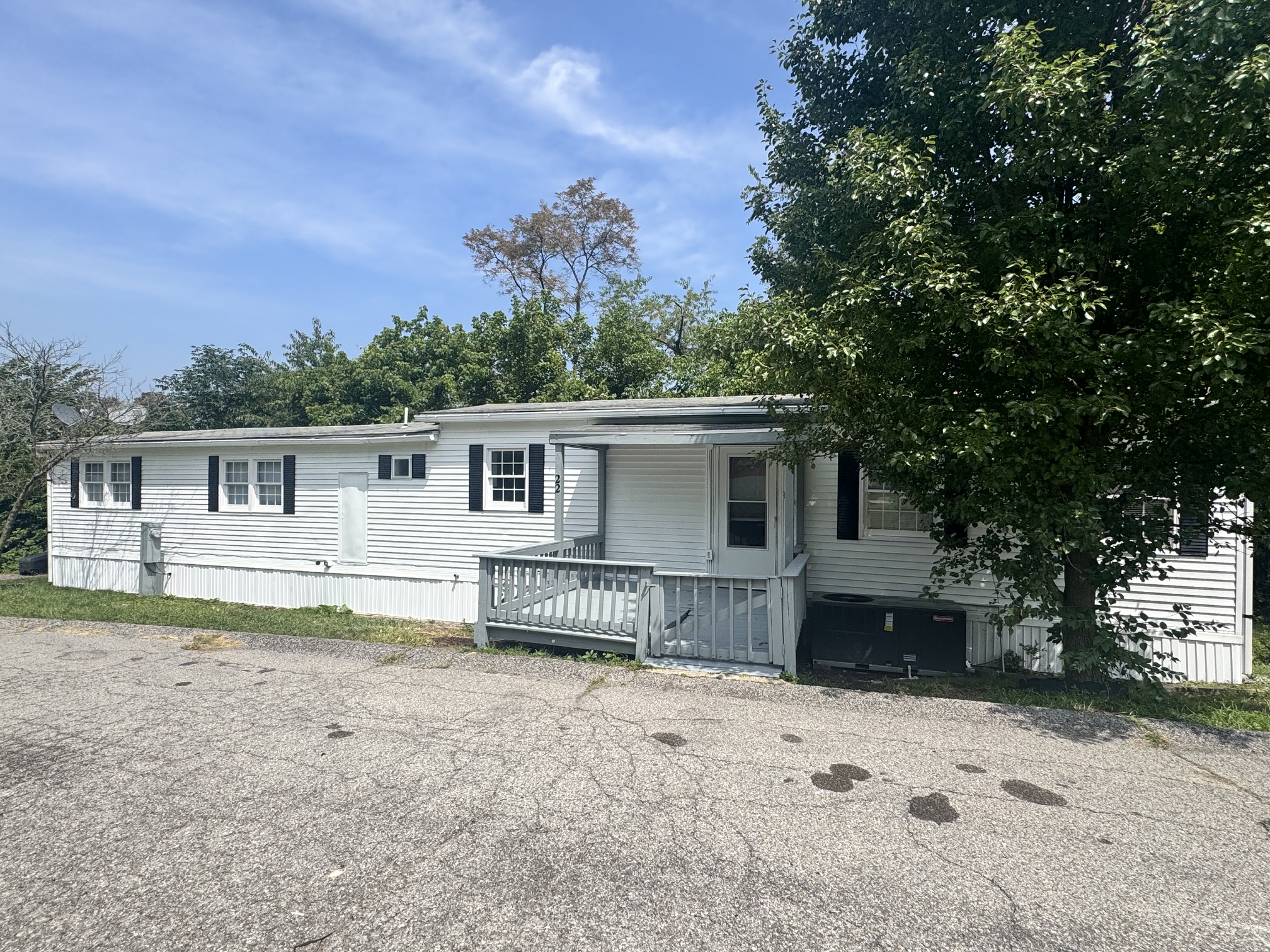 A photo of the home