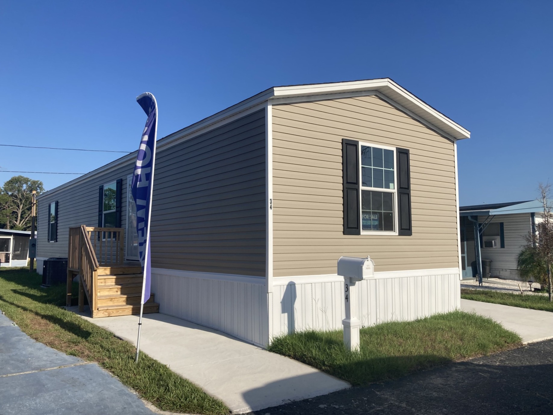 A photo of the home