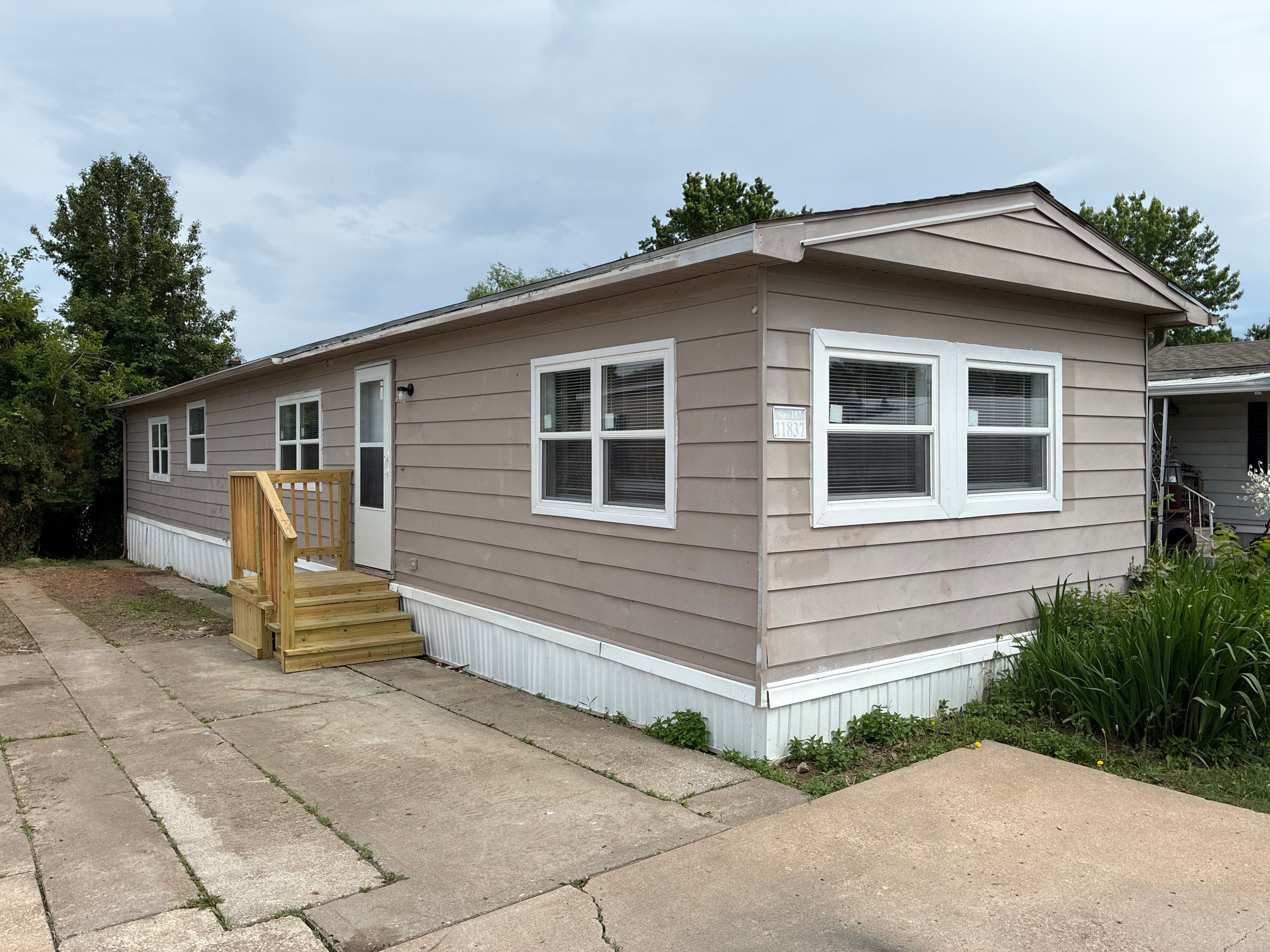 A photo of the home