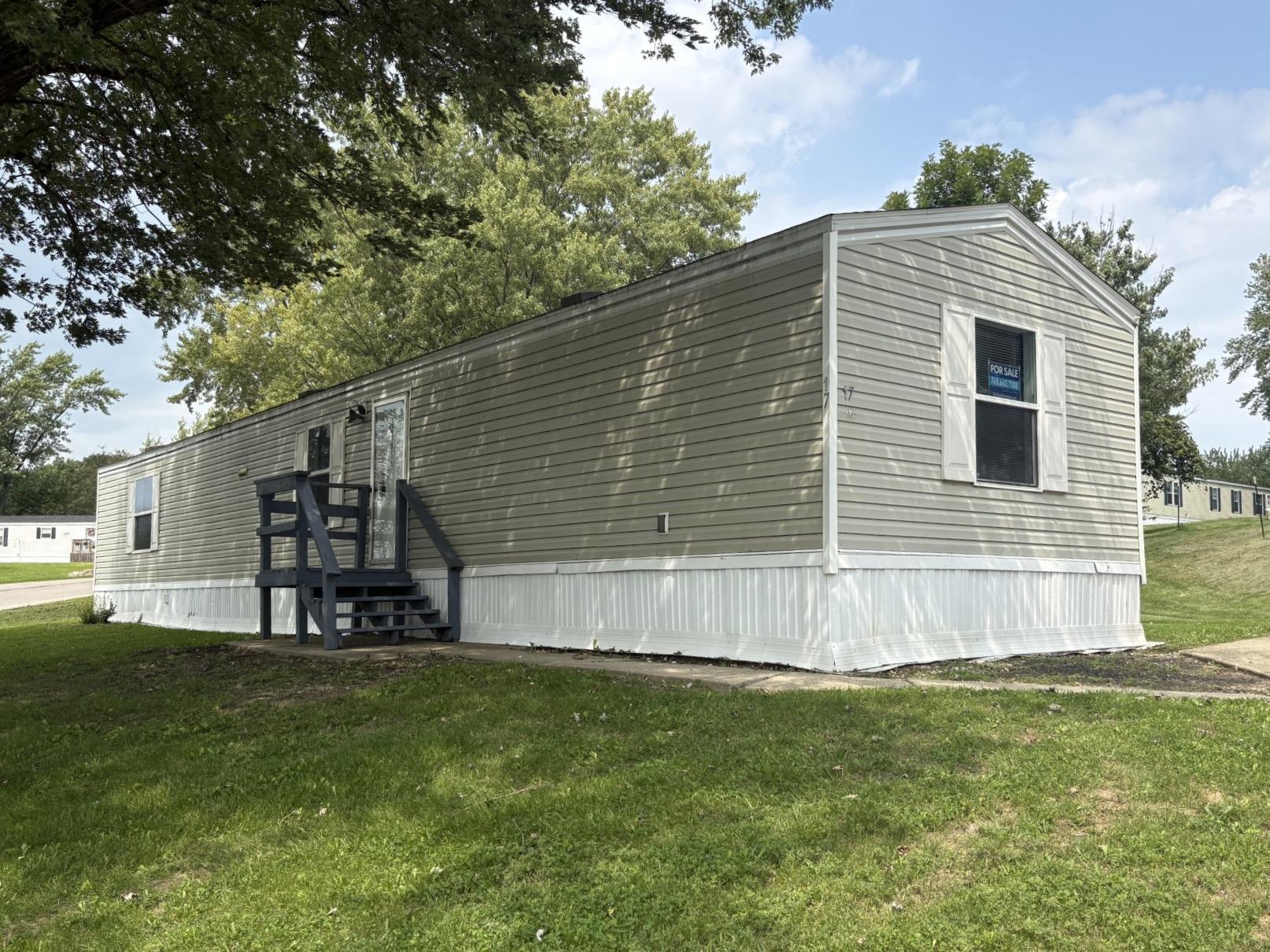 A photo of the home