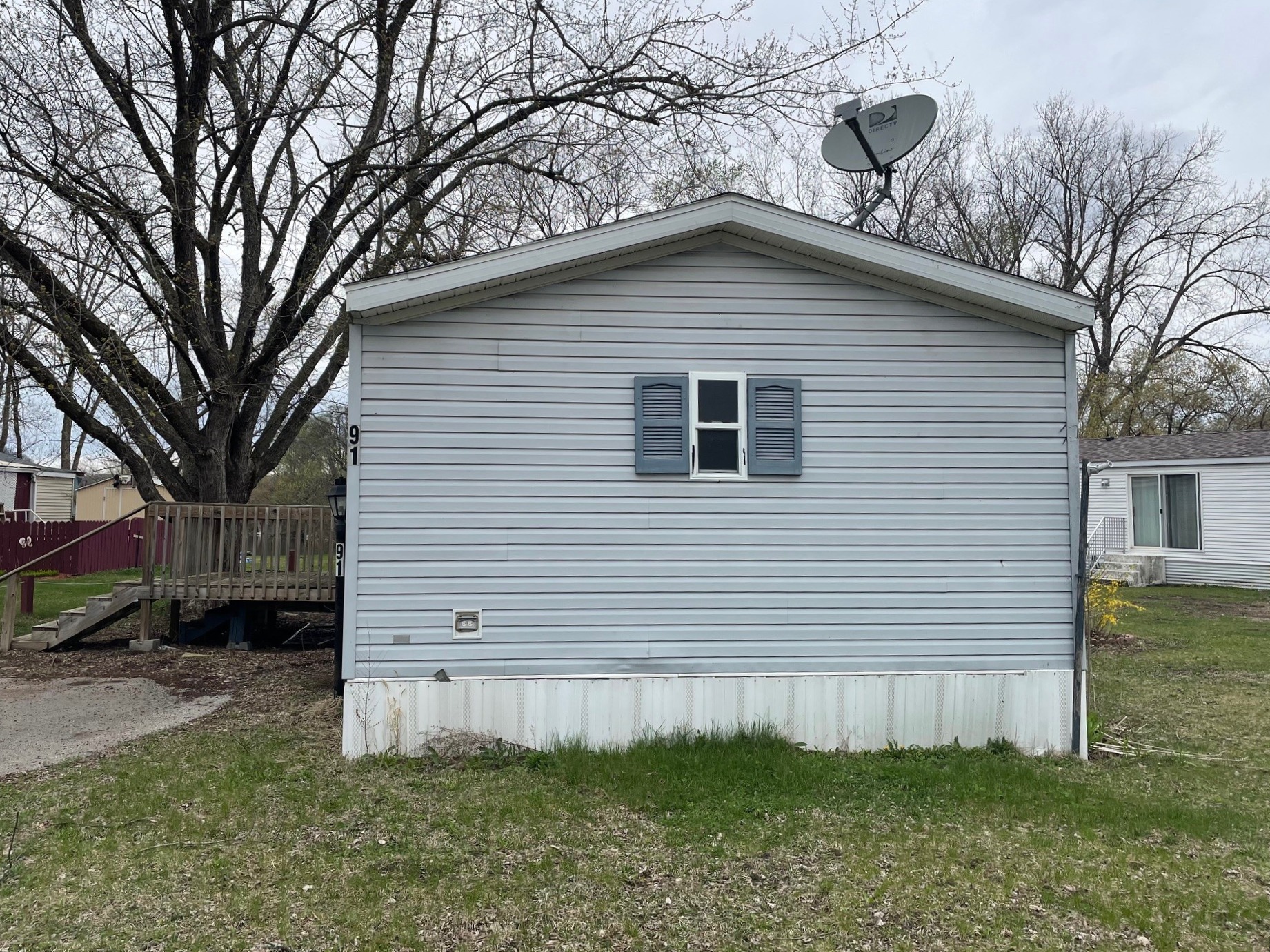 A photo of the home