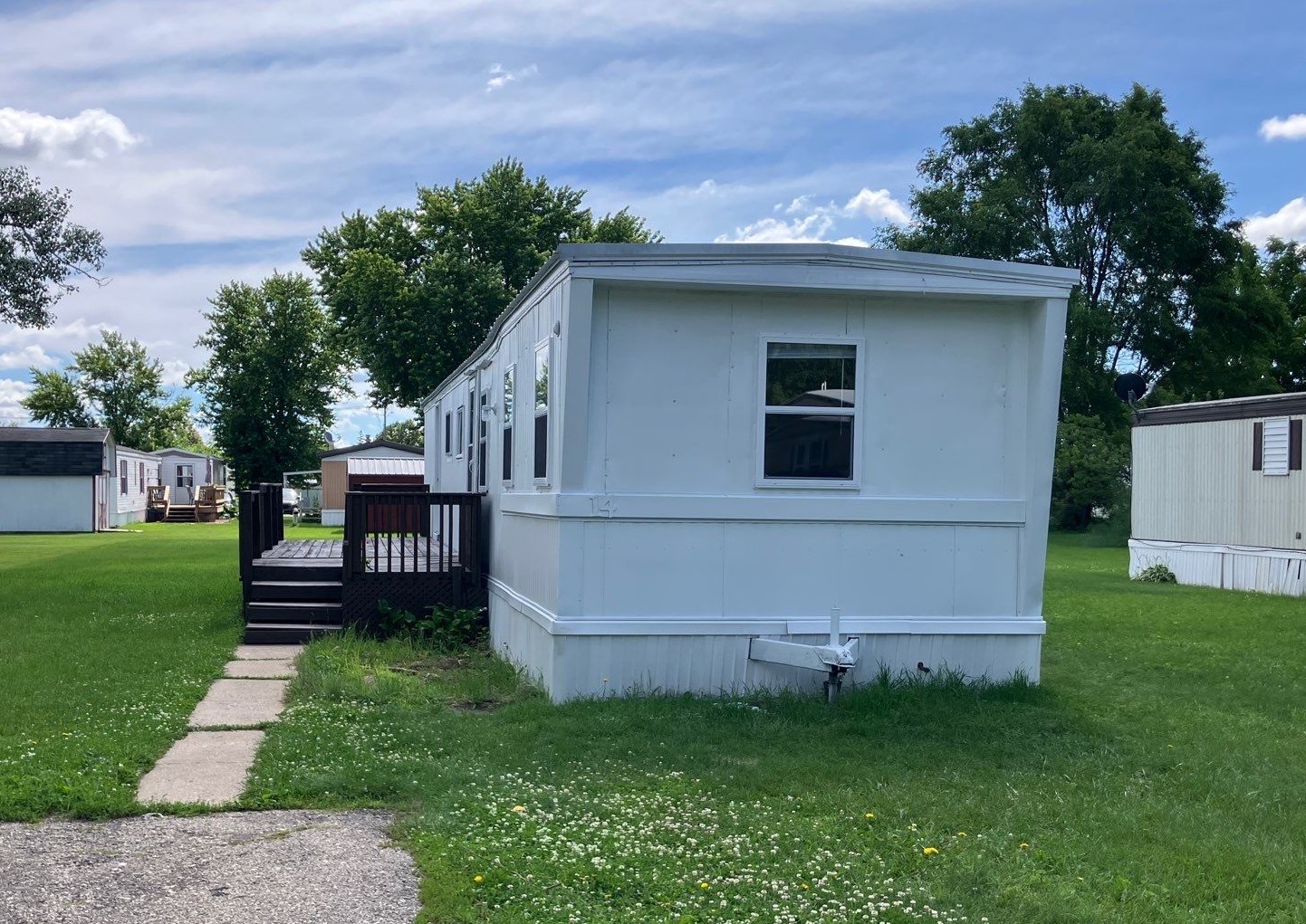 A photo of the home