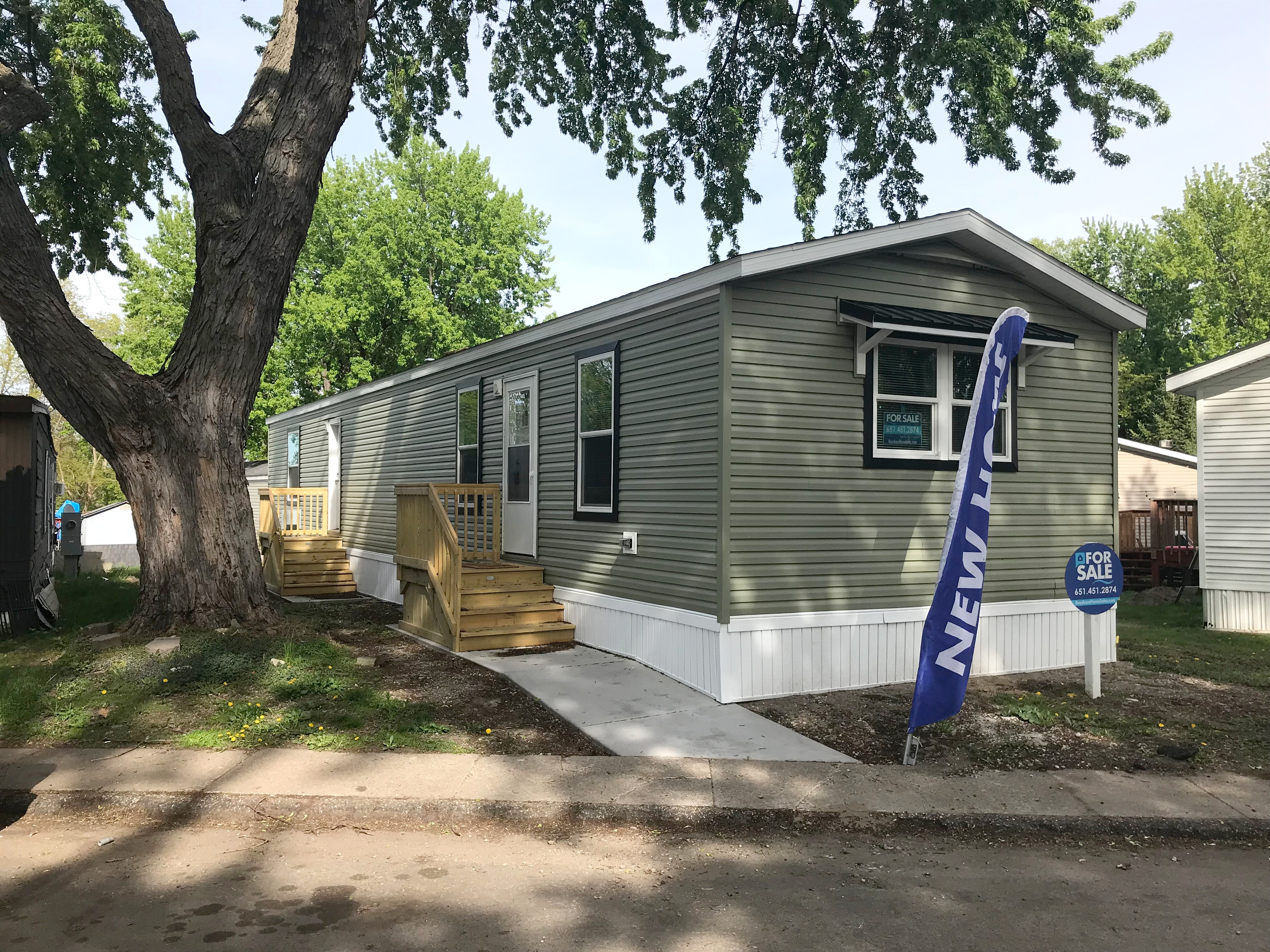 A photo of the home
