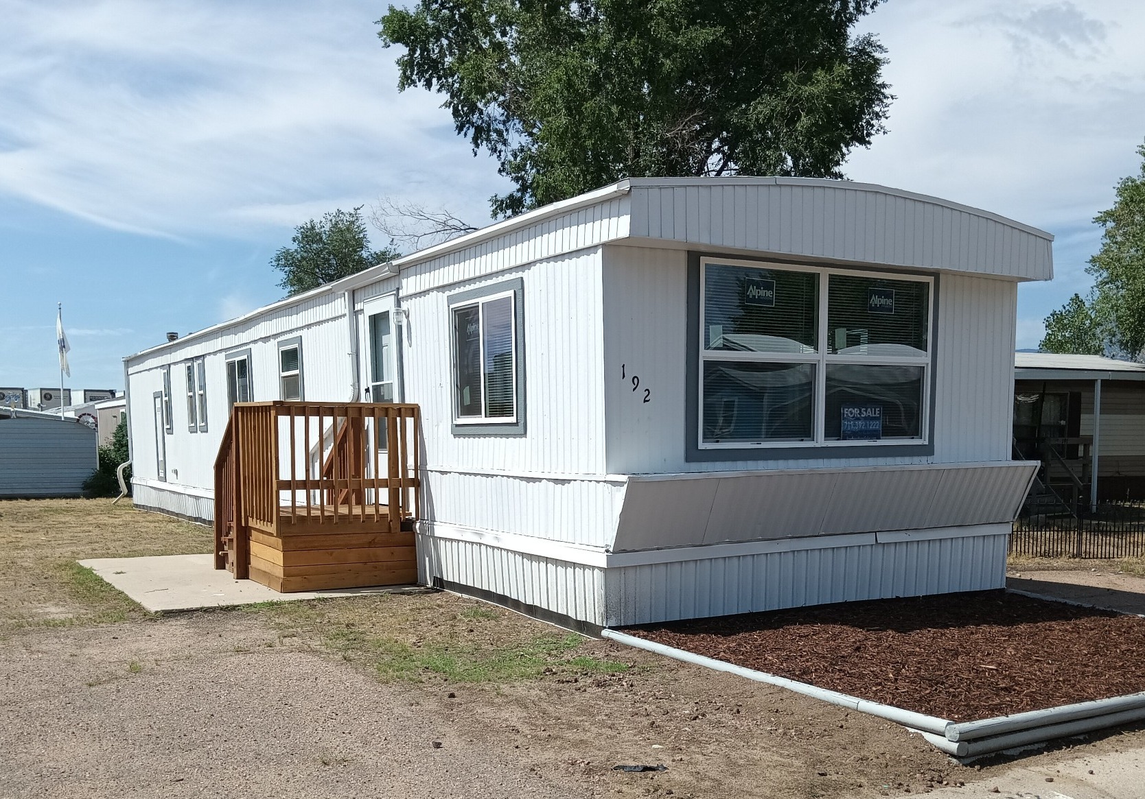 A photo of the home