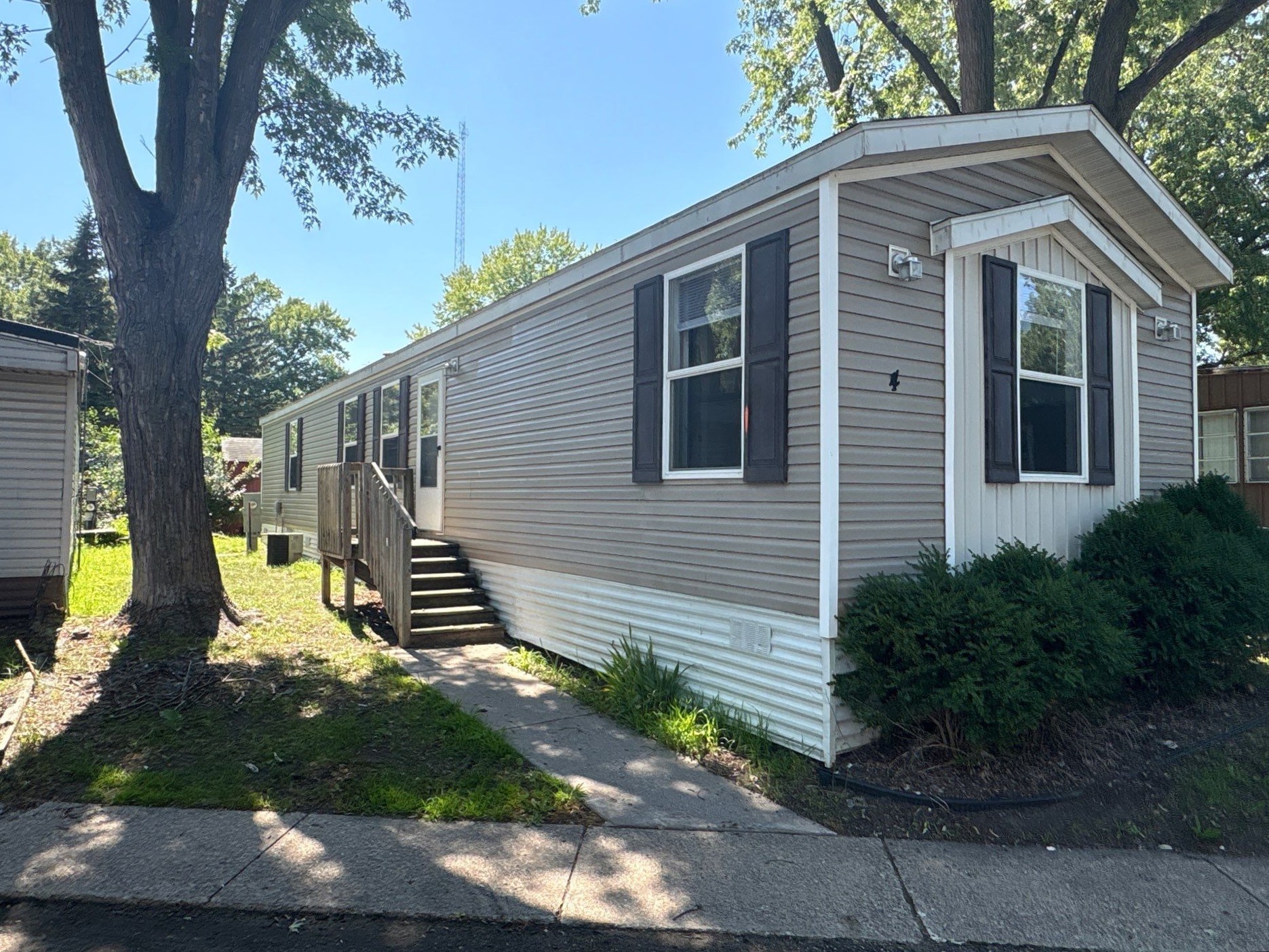 A photo of the home