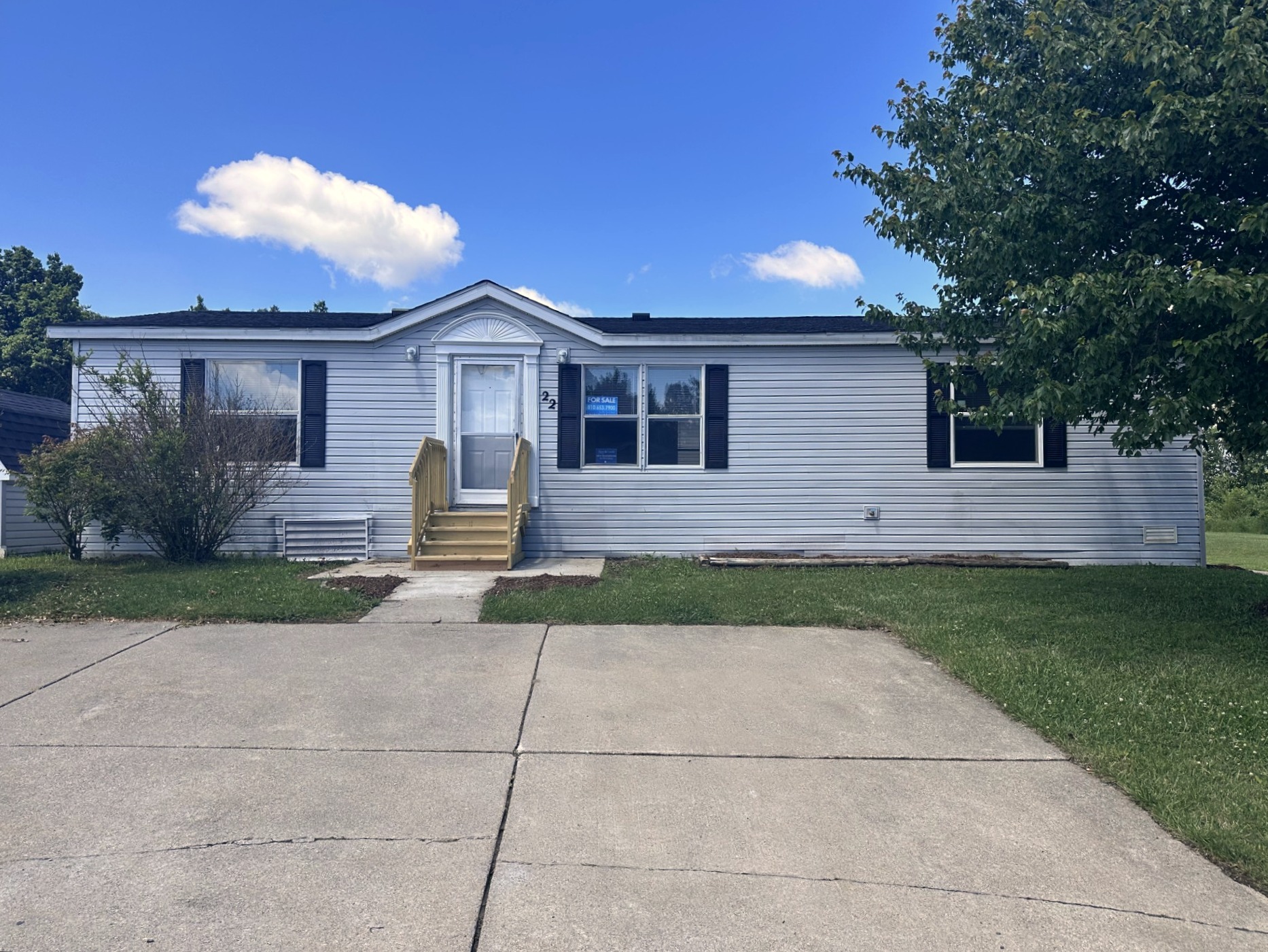 A photo of the home