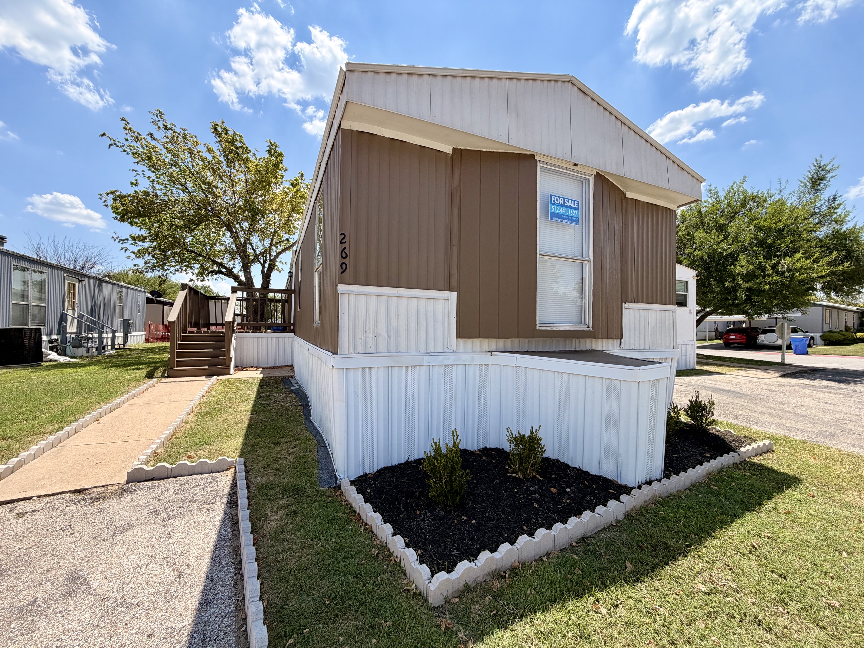 A photo of the home