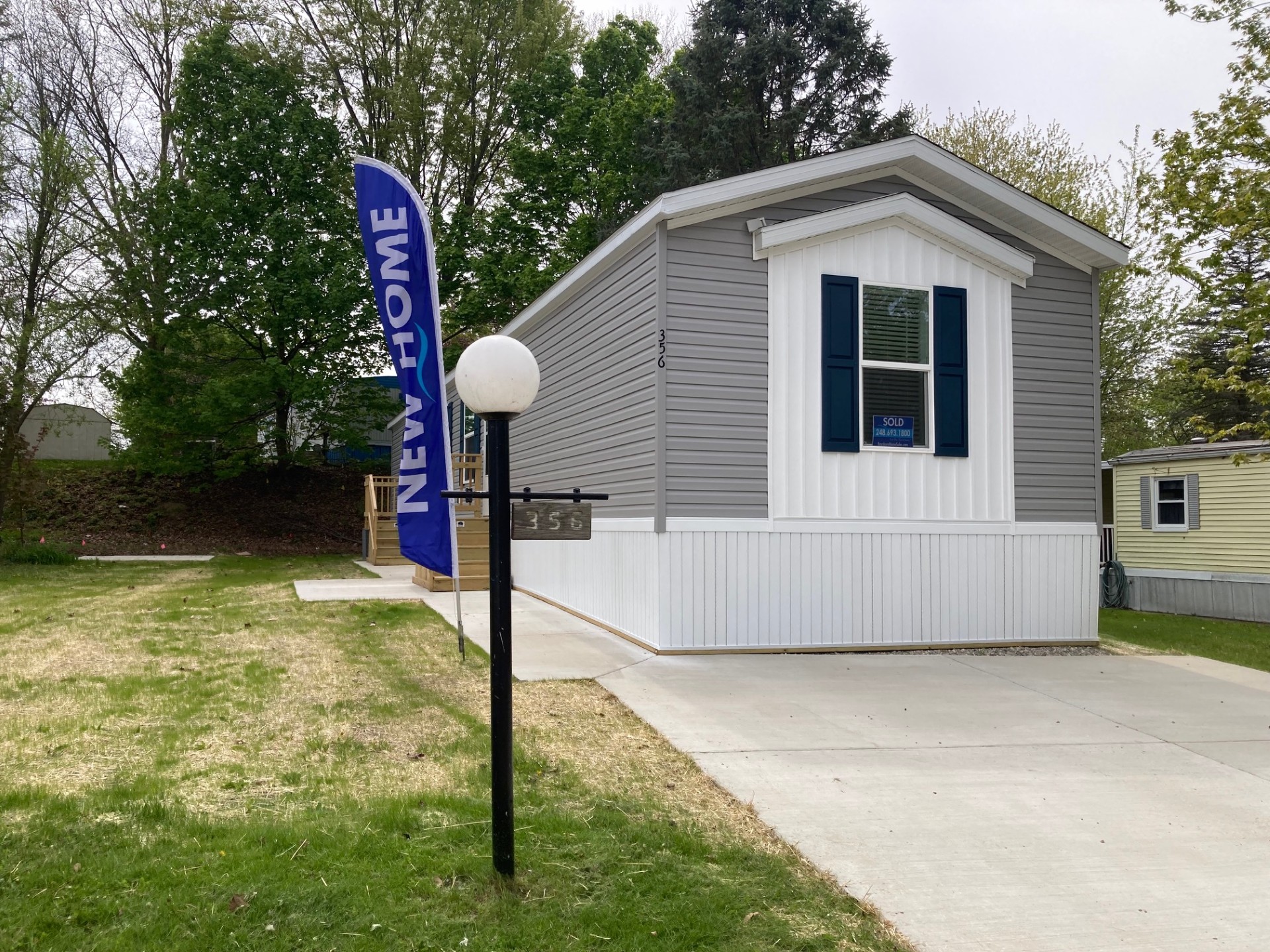 A photo of the home