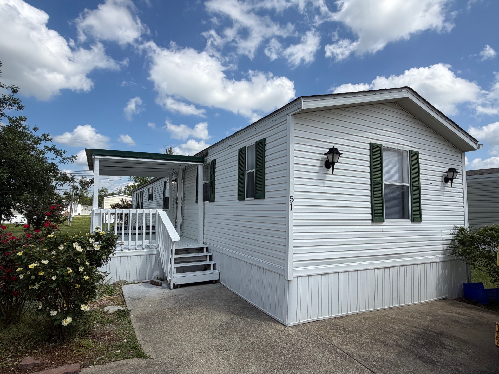 A photo of the home