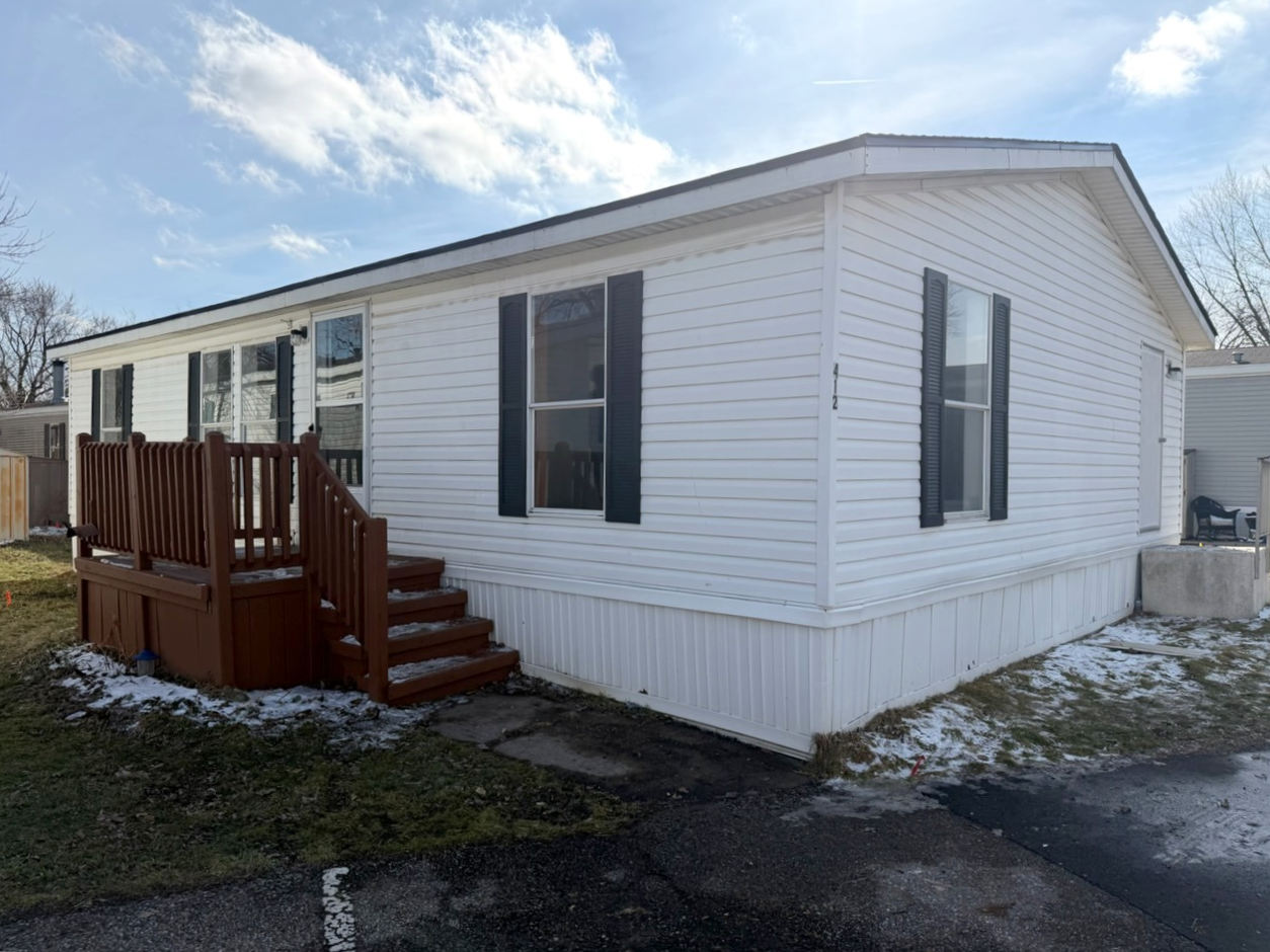 A photo of the home