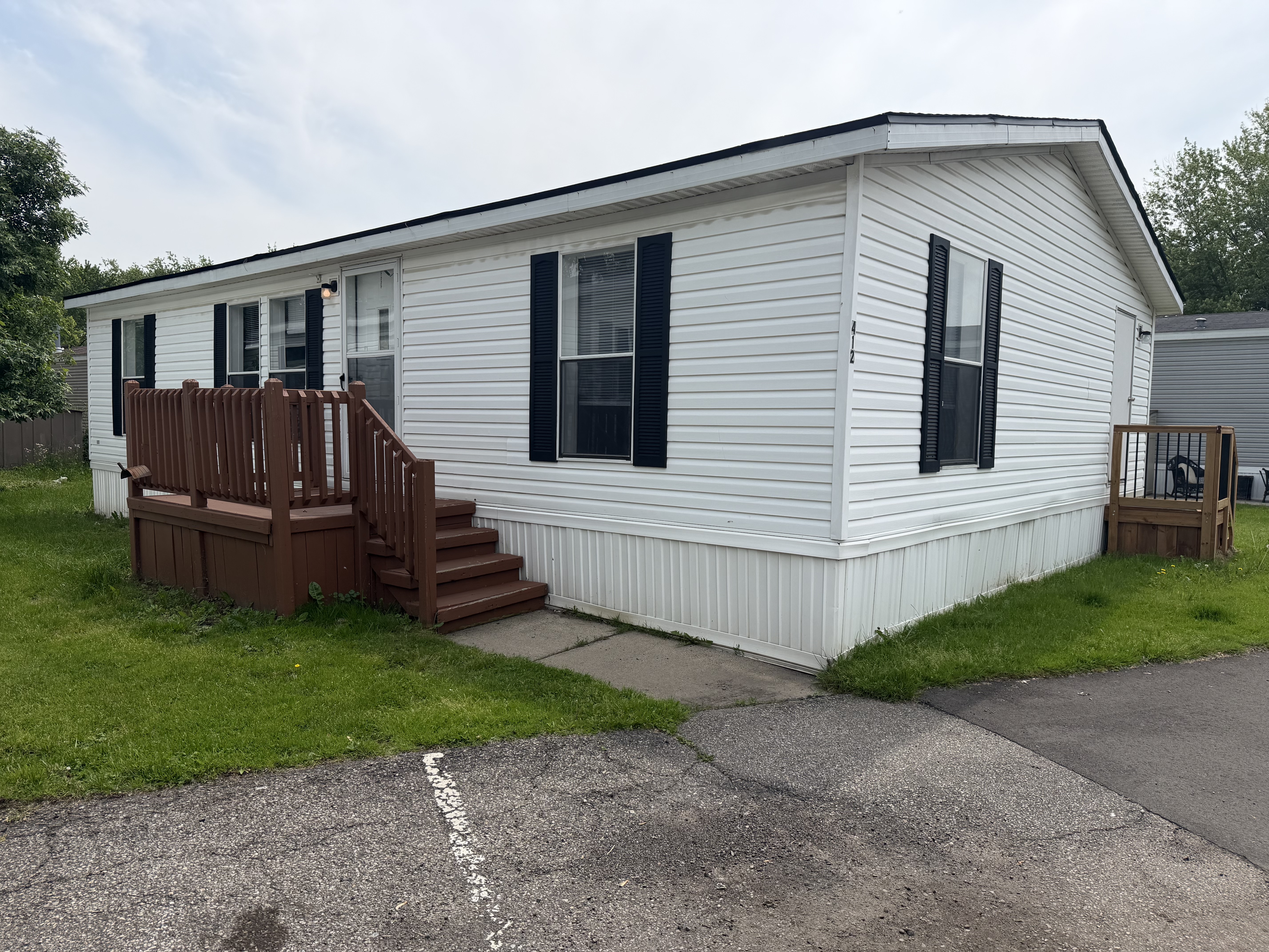 A photo of the home
