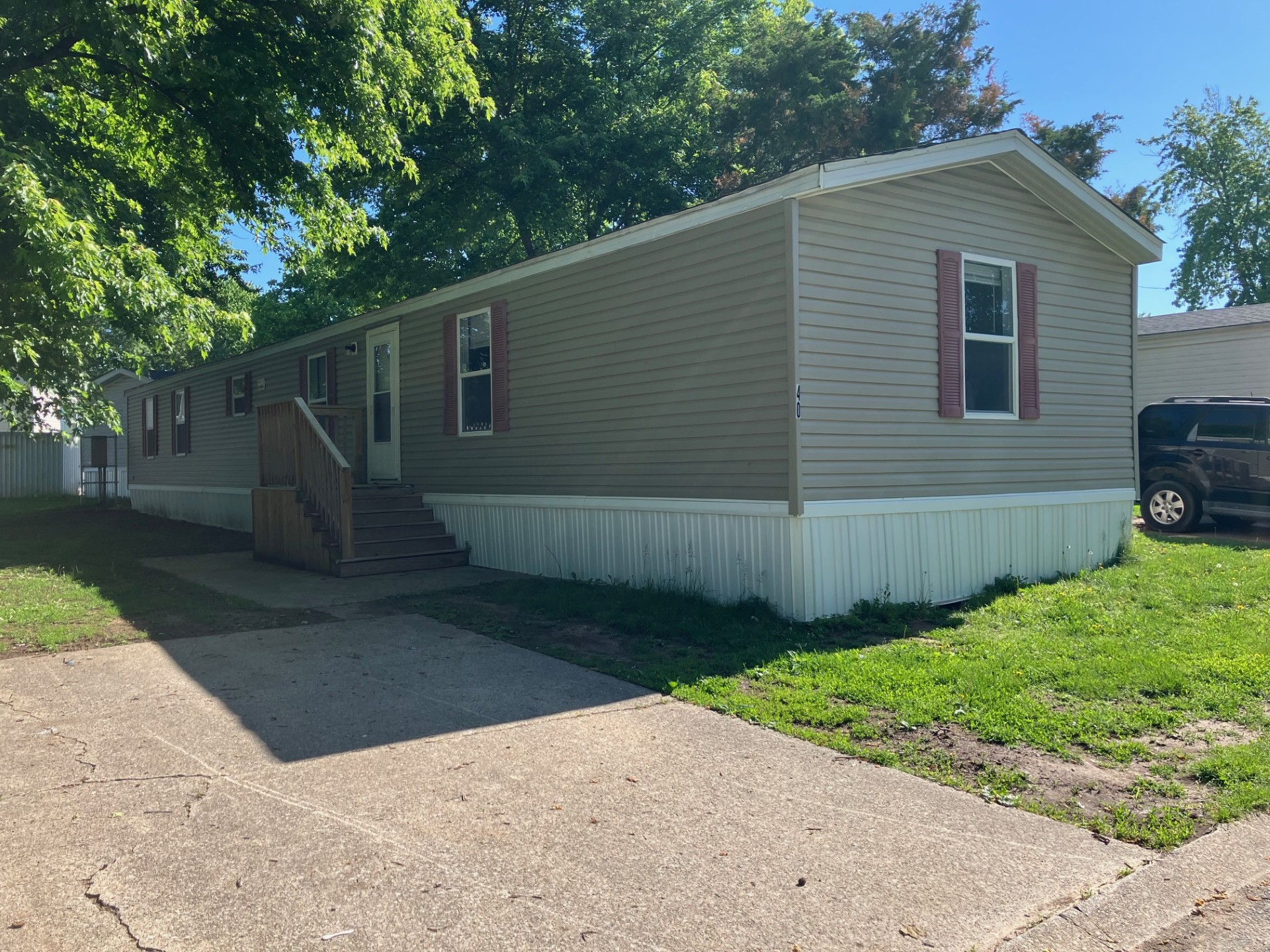 A photo of the home