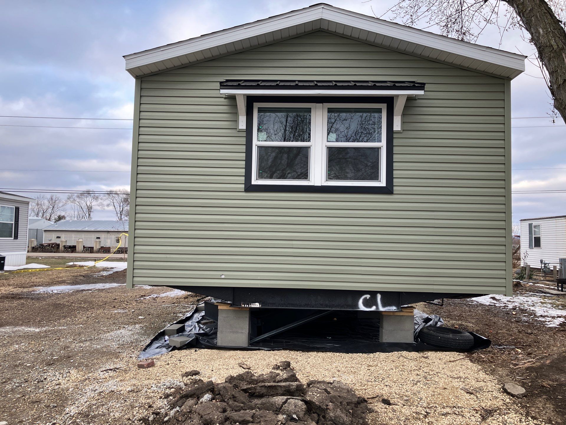 A photo of the Lake Village Home