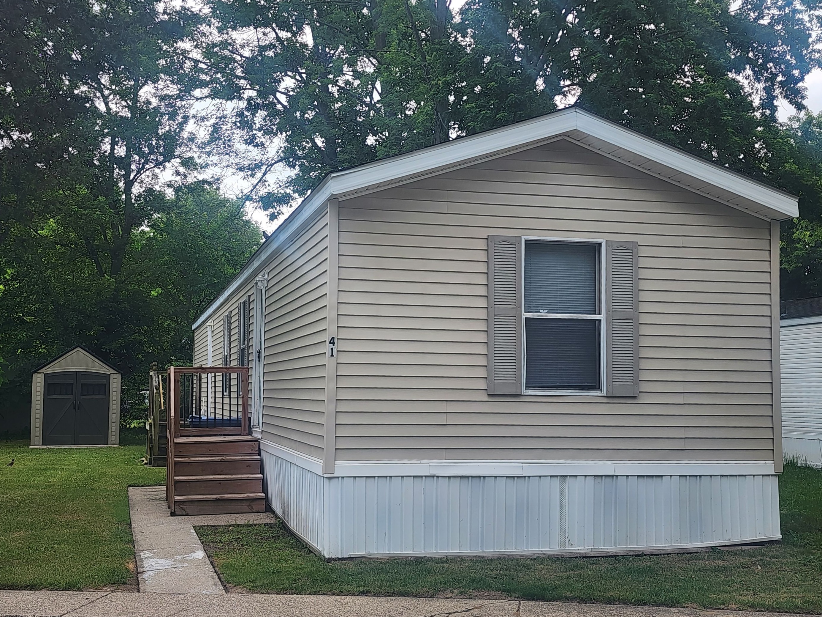 A photo of the home