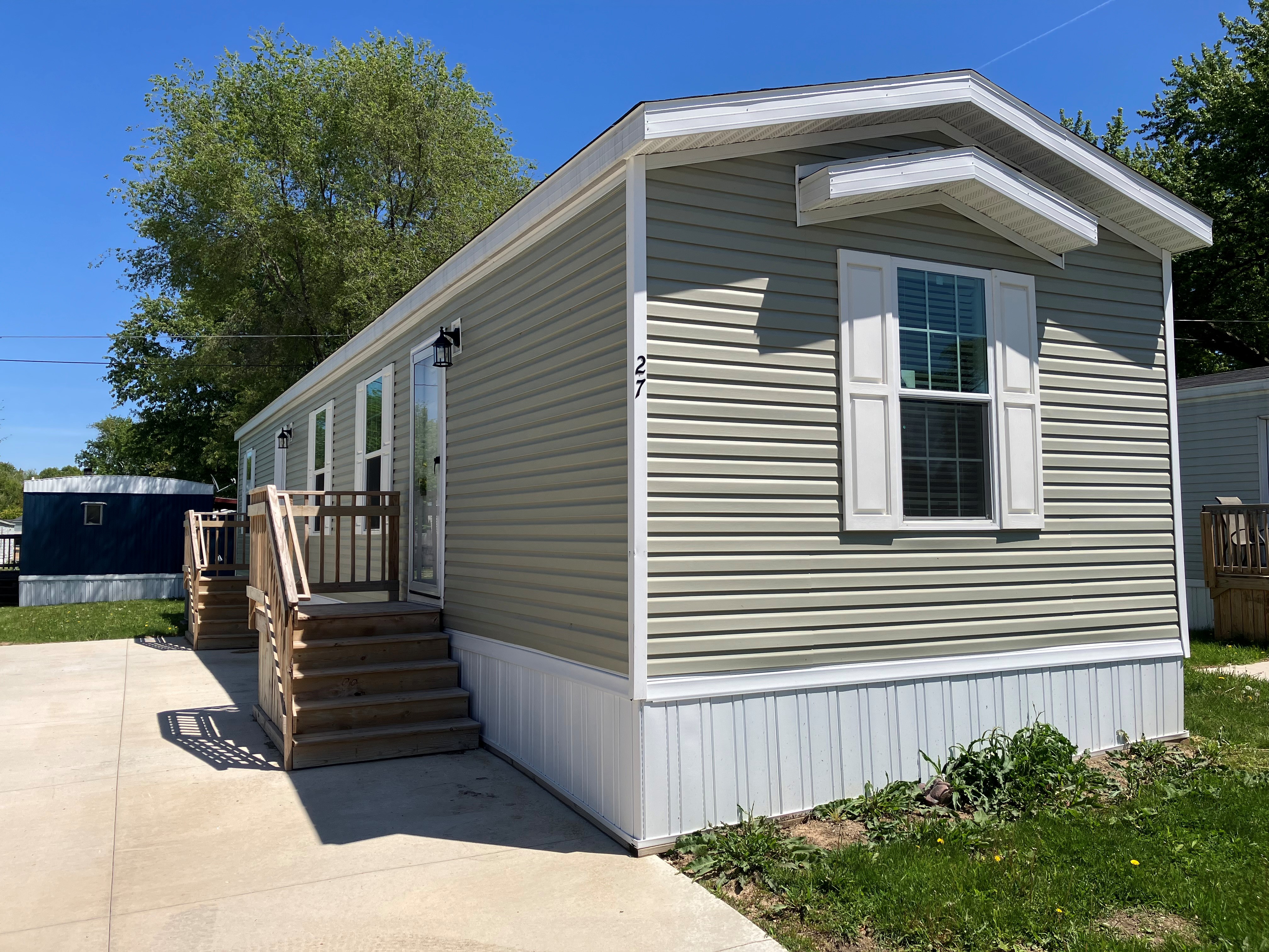 A photo of the home