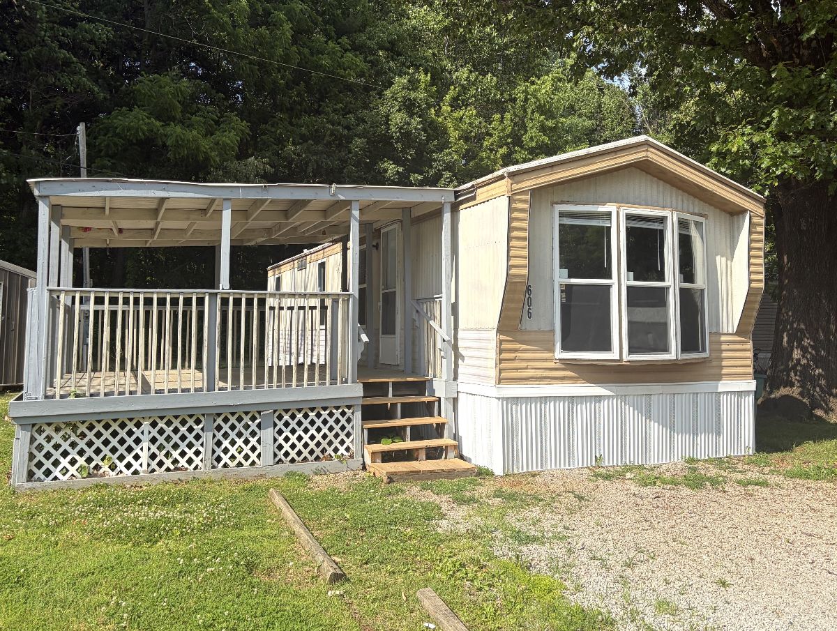 A photo of the home