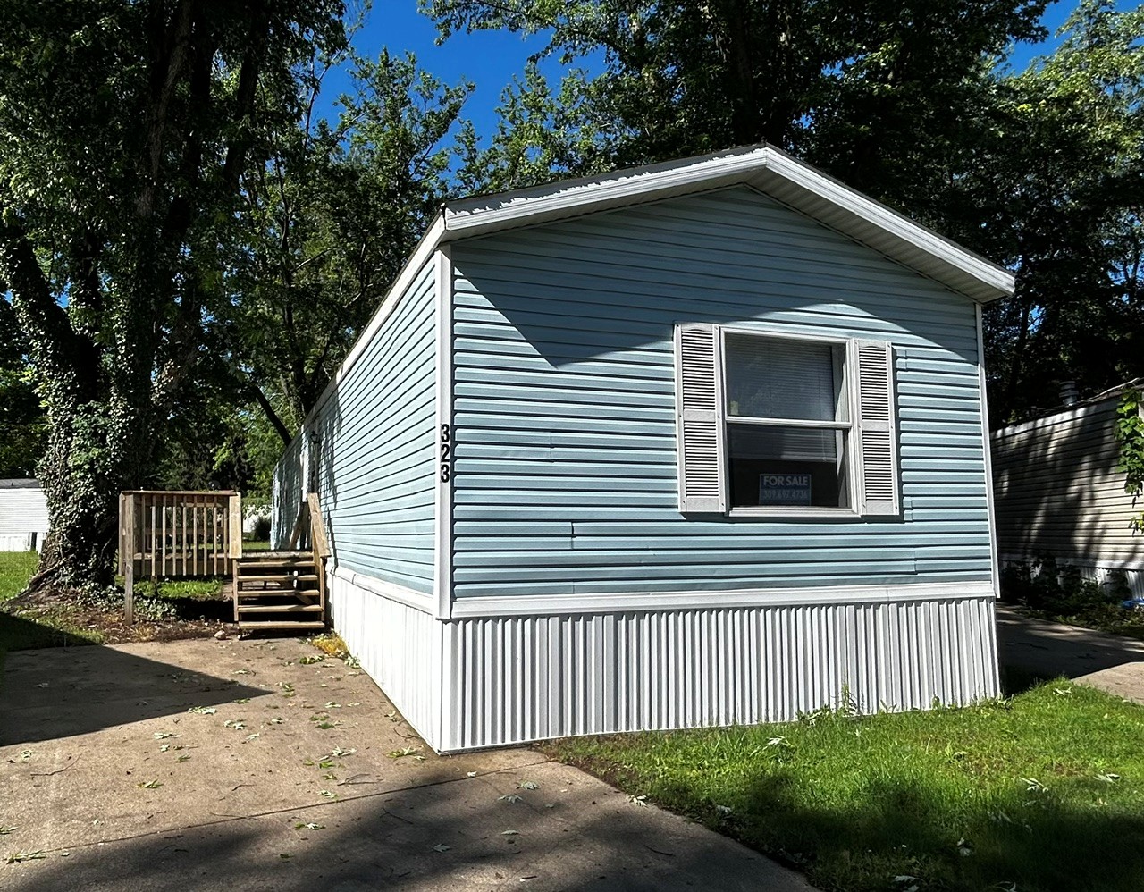A photo of the home