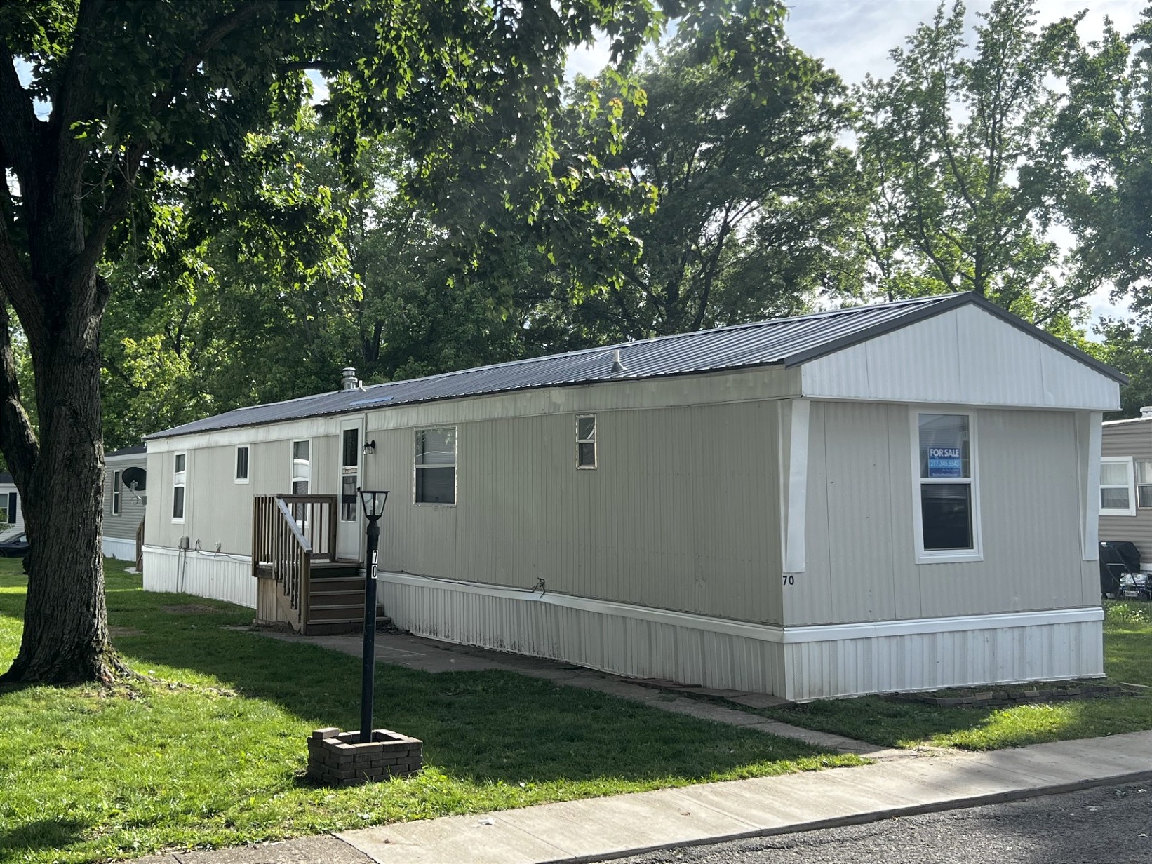 A photo of the home