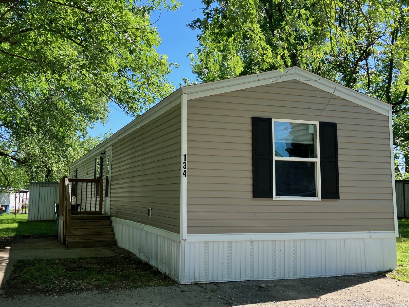 A photo of the home
