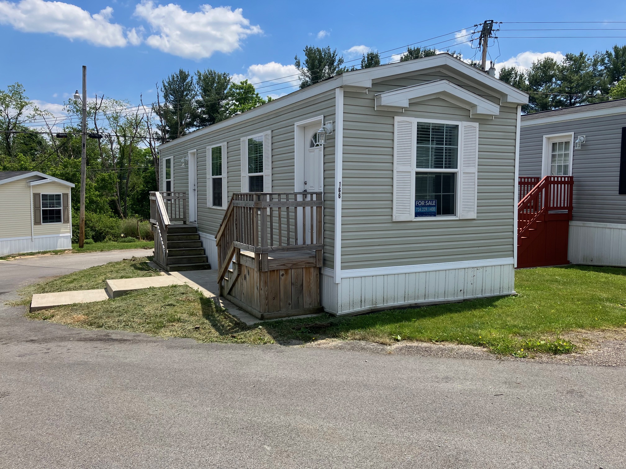 A photo of the home