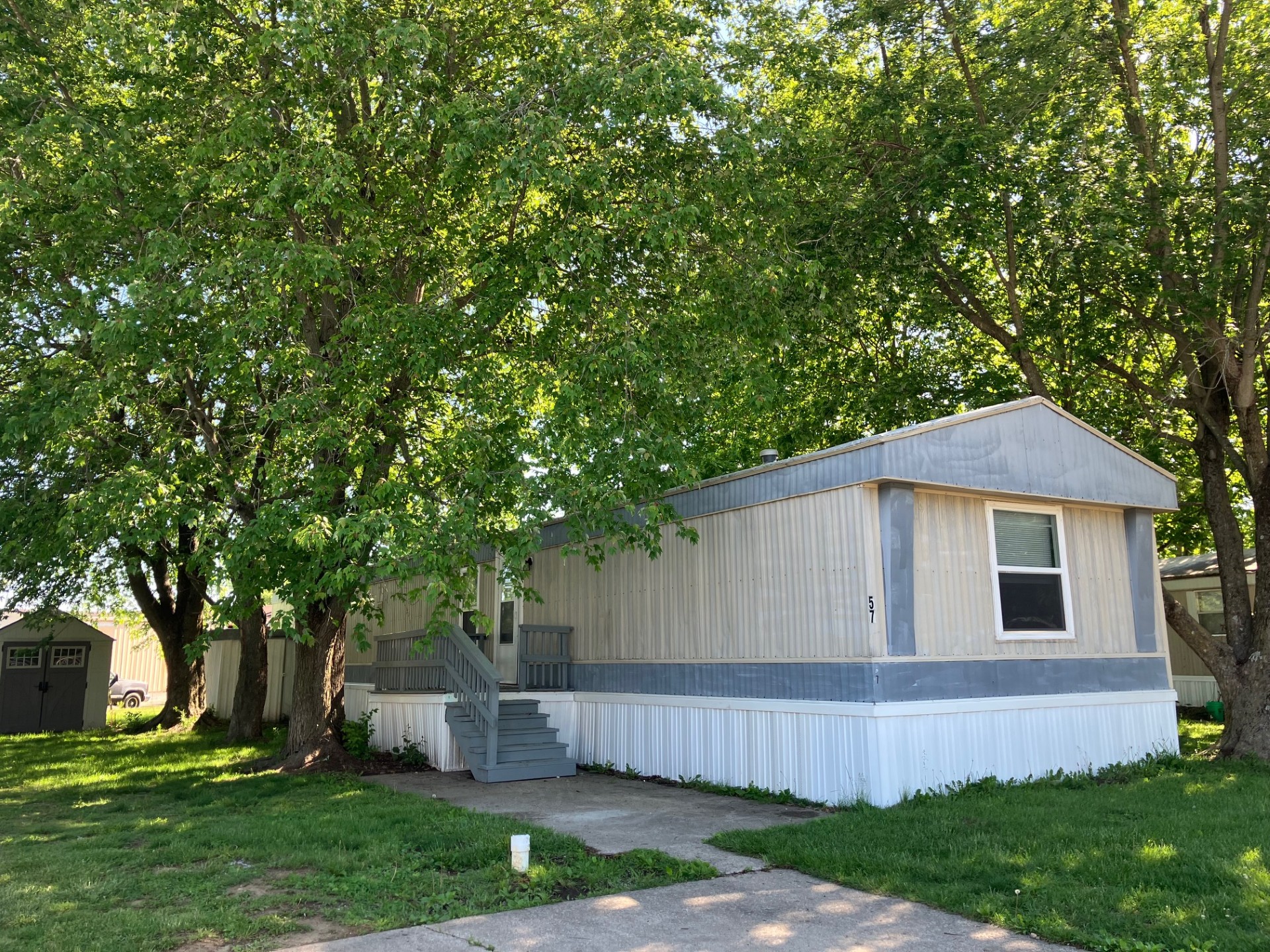 A photo of the home