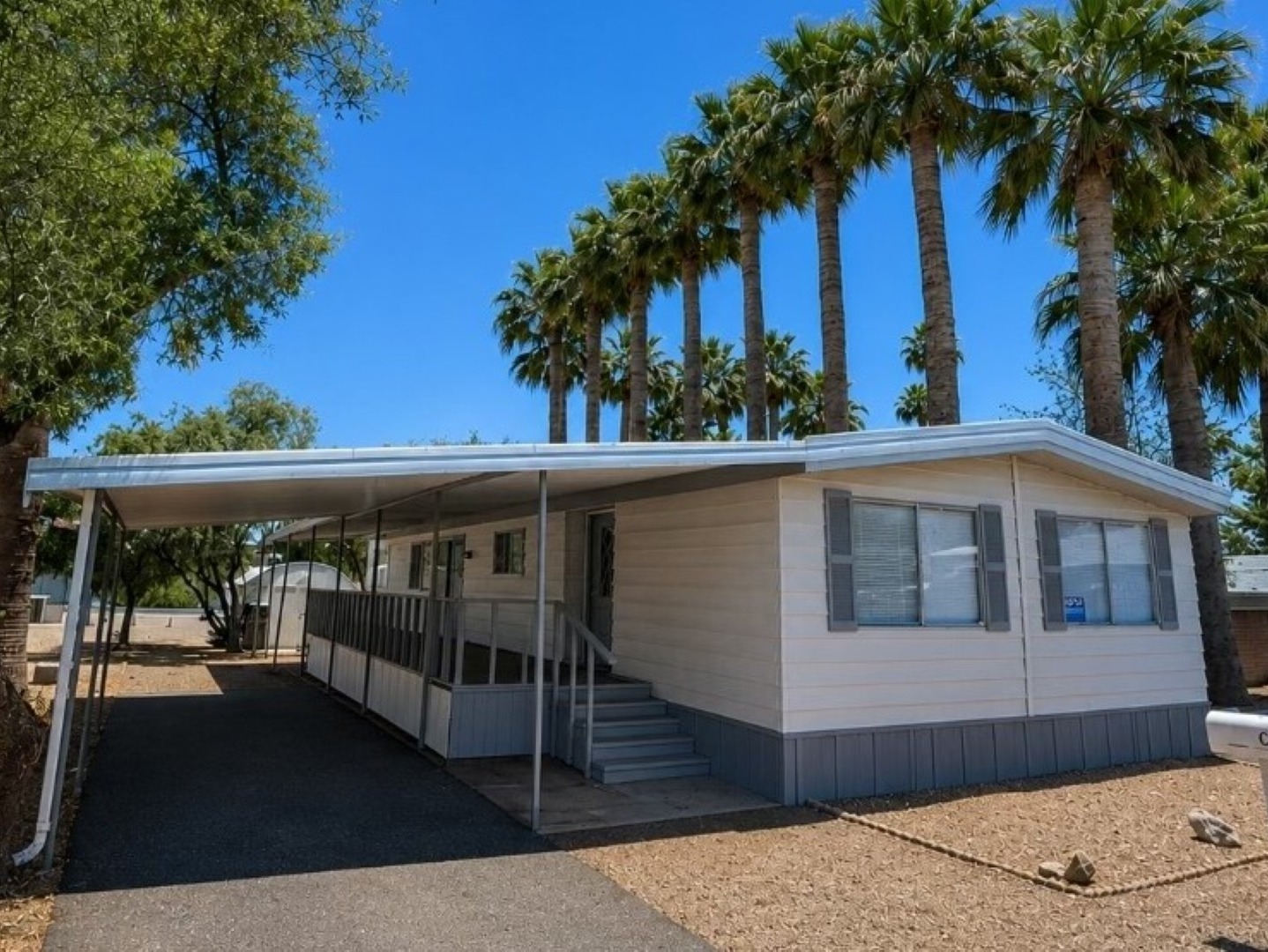 A photo of the home