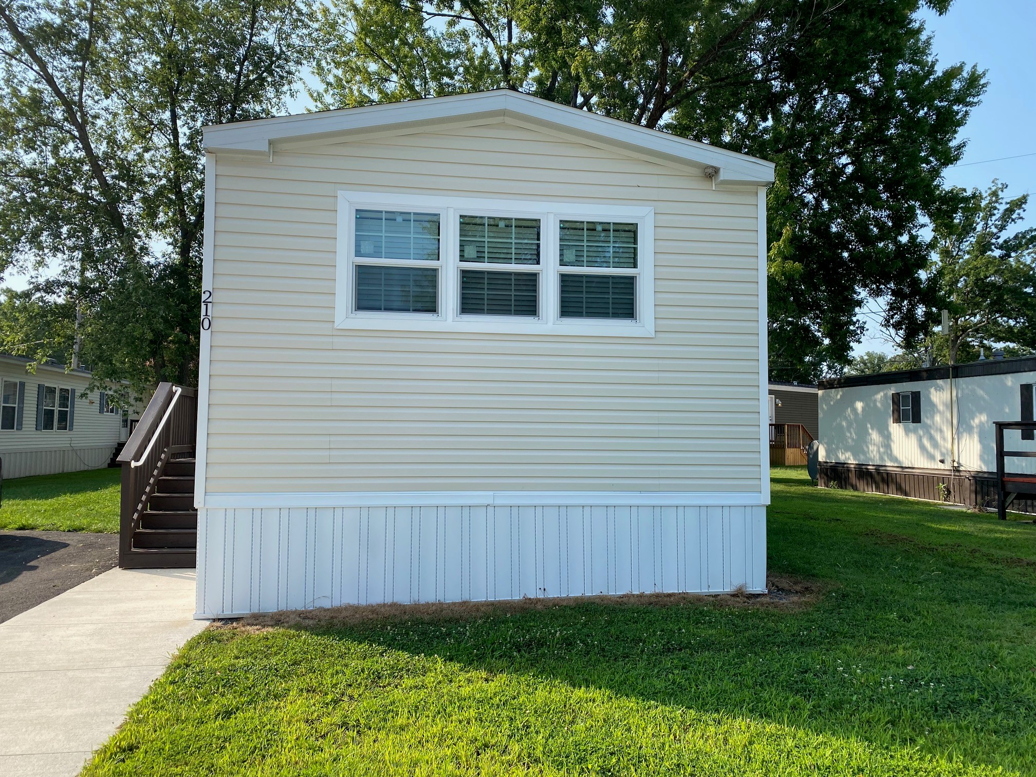 A photo of the home