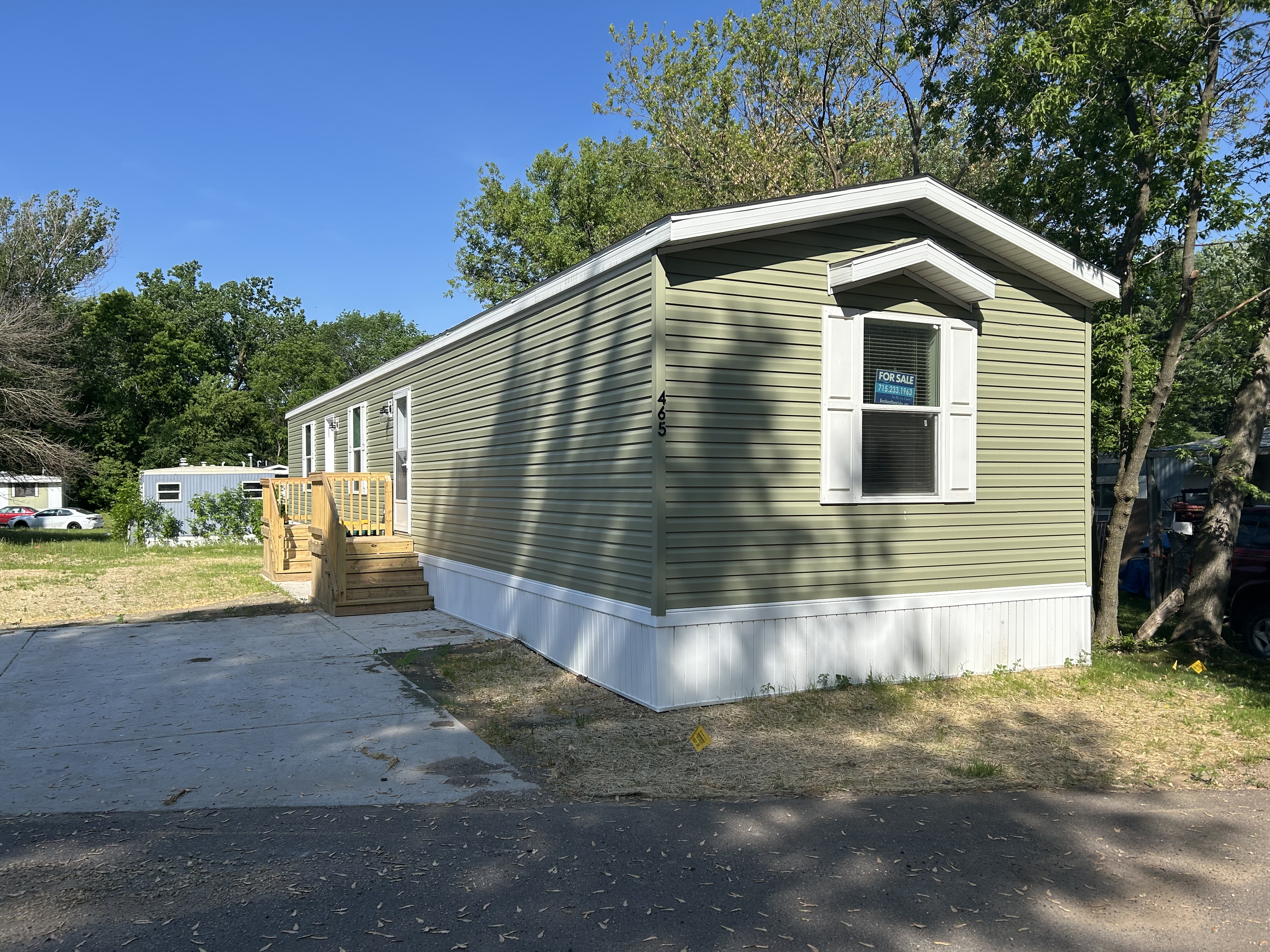 A photo of the home