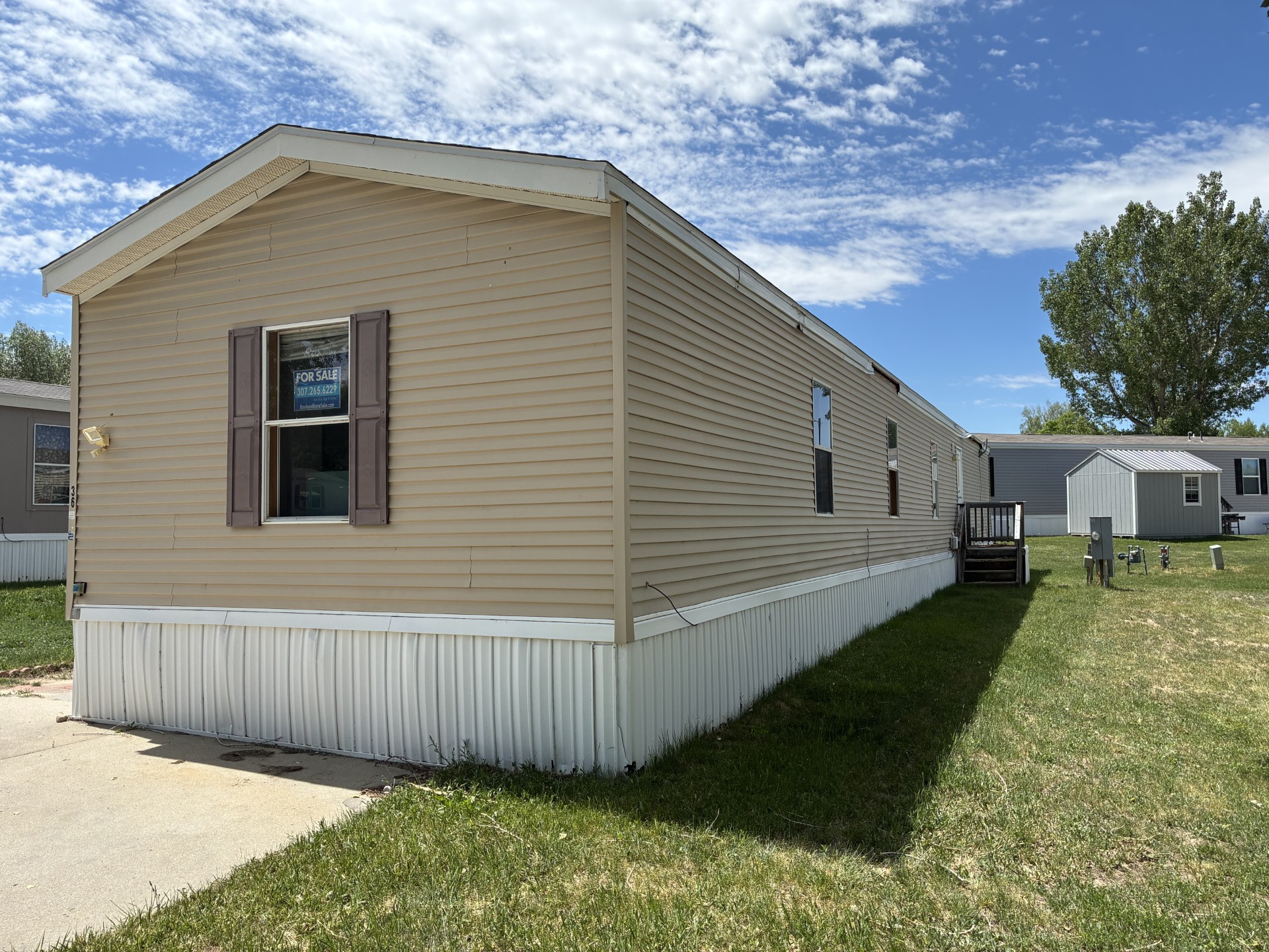 A photo of the home