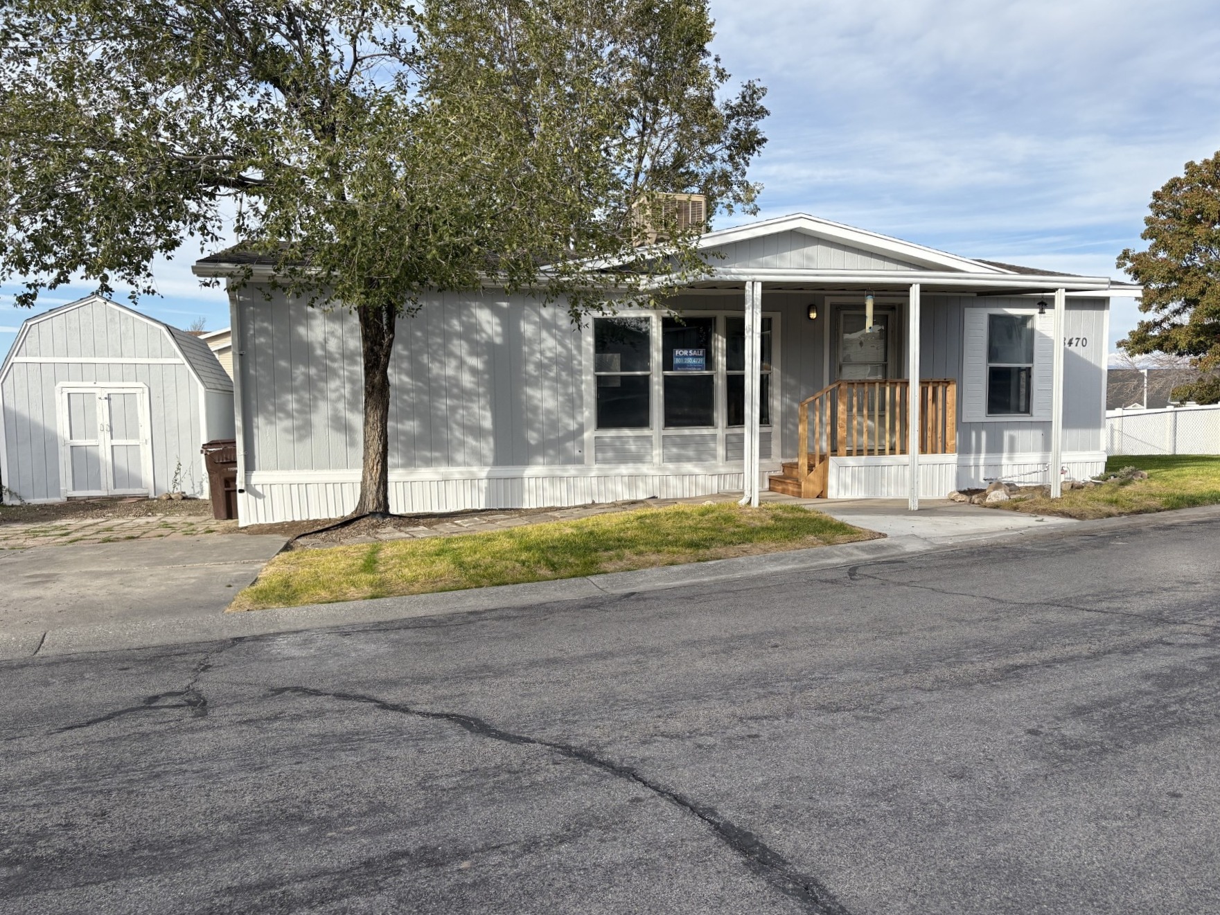 A photo of the home