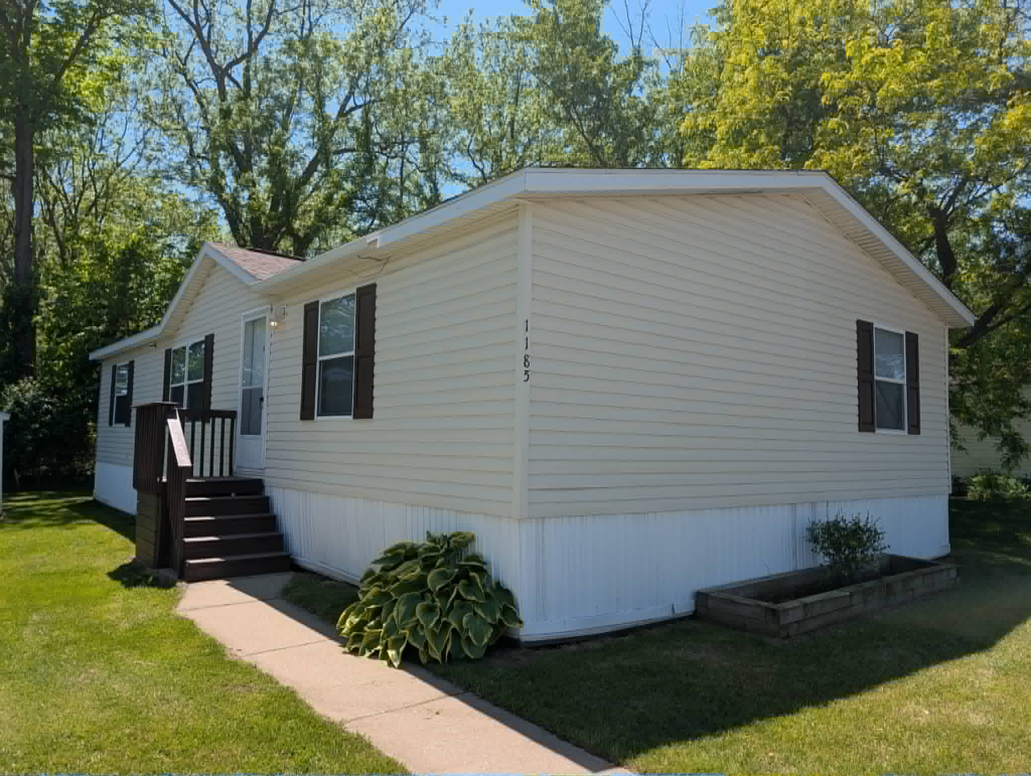 A photo of the home