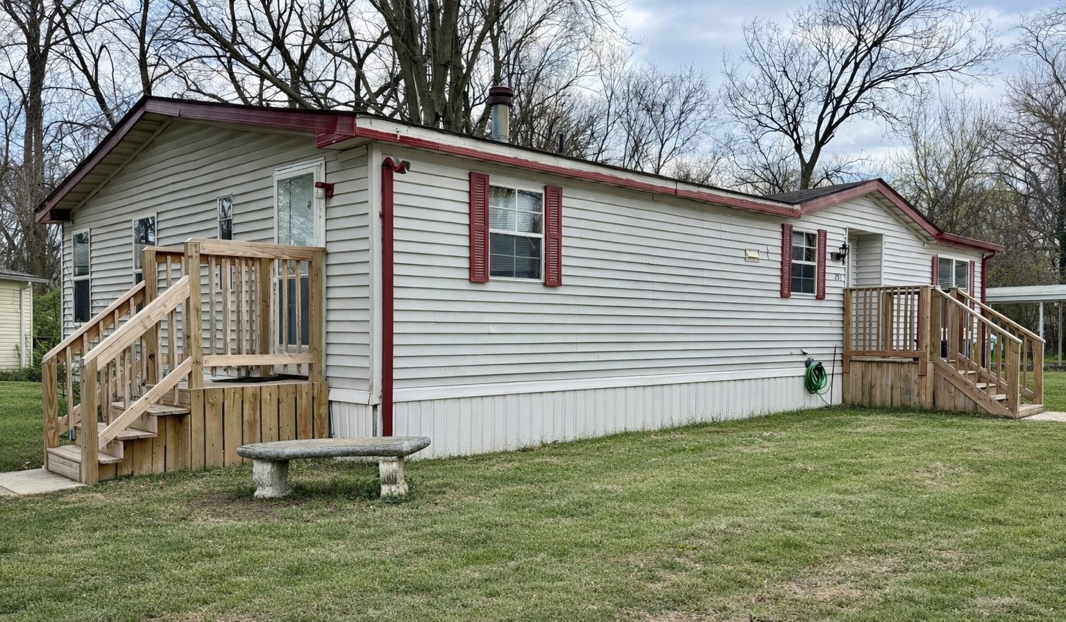 A photo of the home