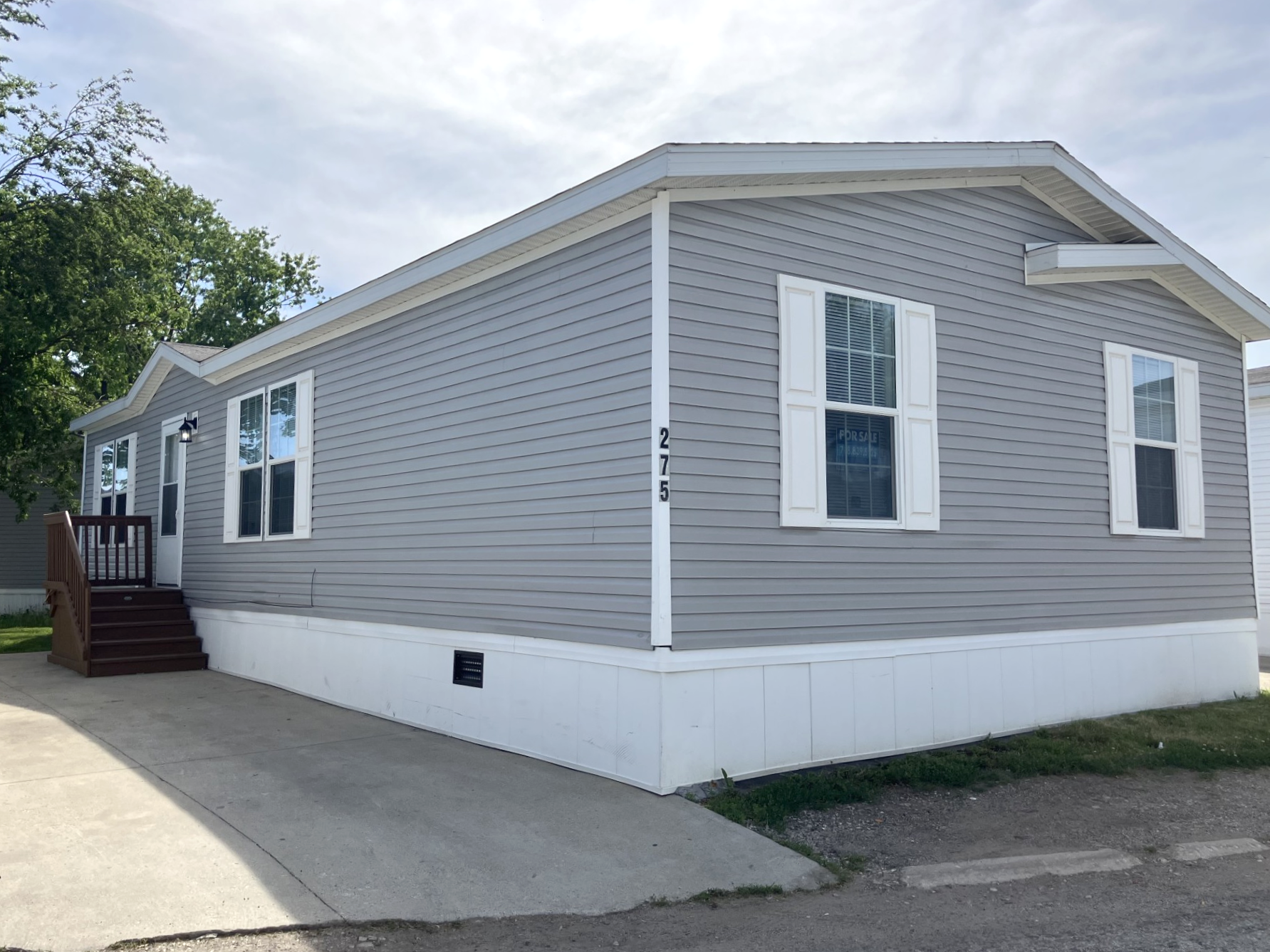 A photo of the home