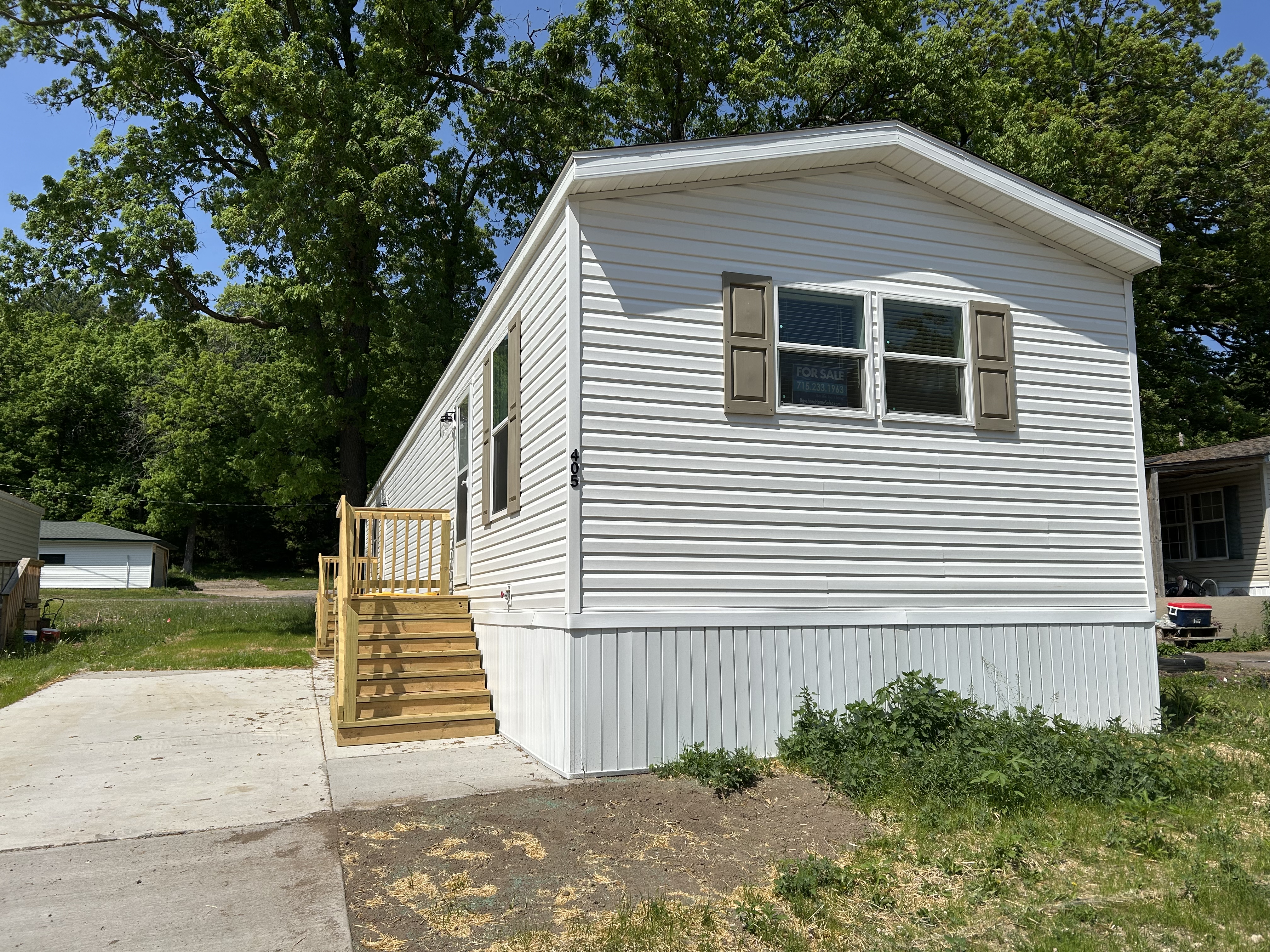 A photo of the home