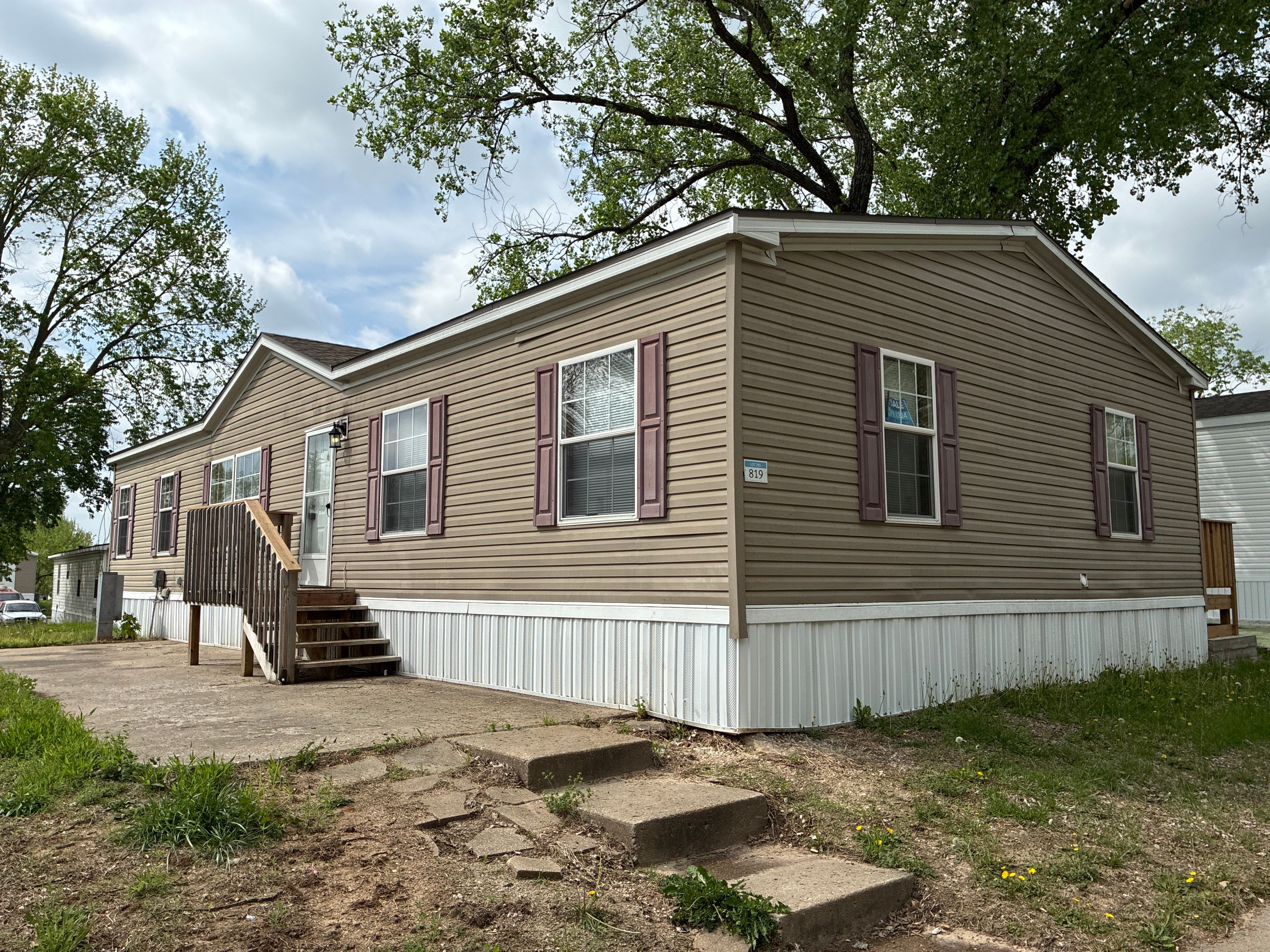 A photo of the home