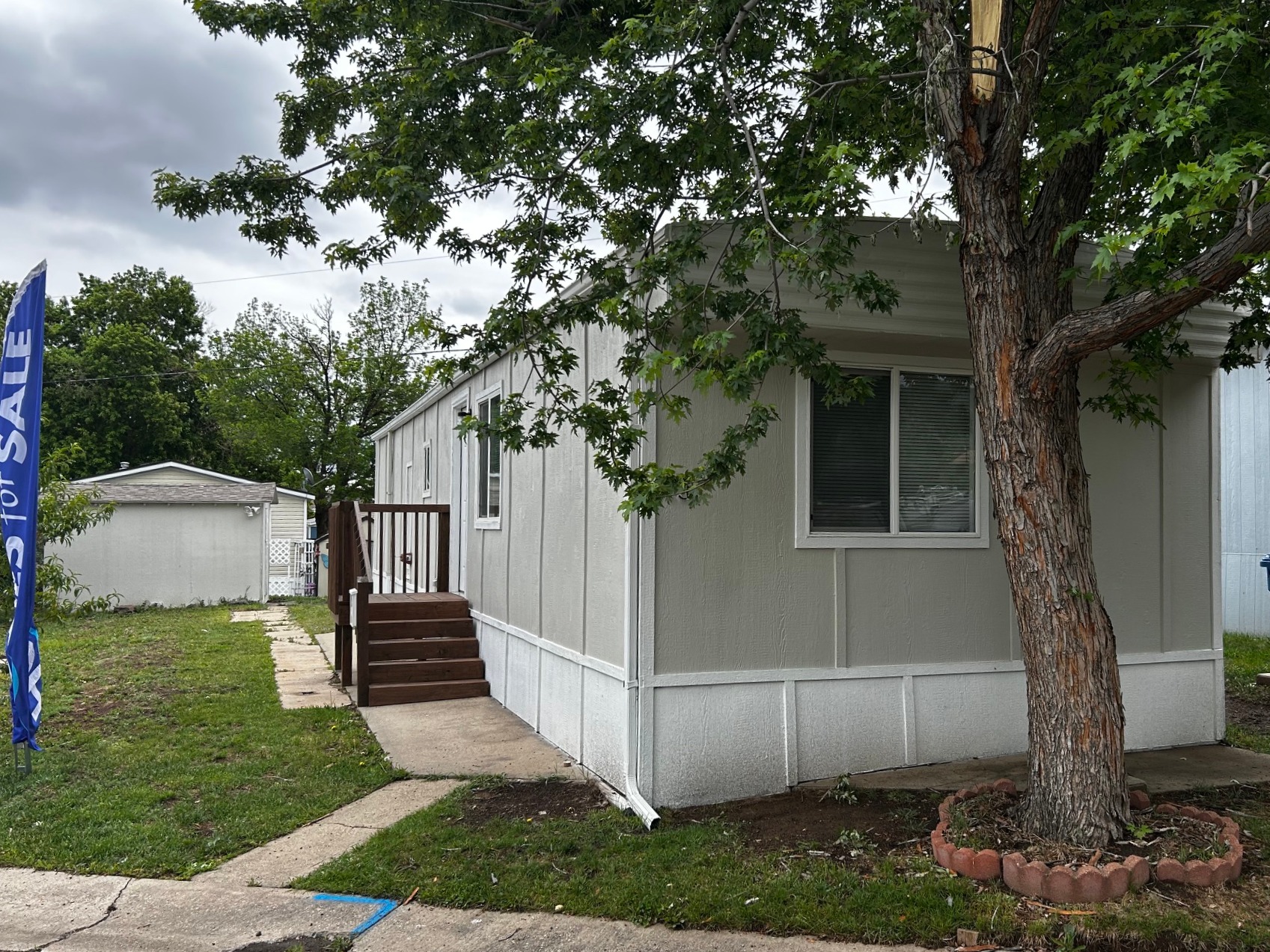 A photo of the home