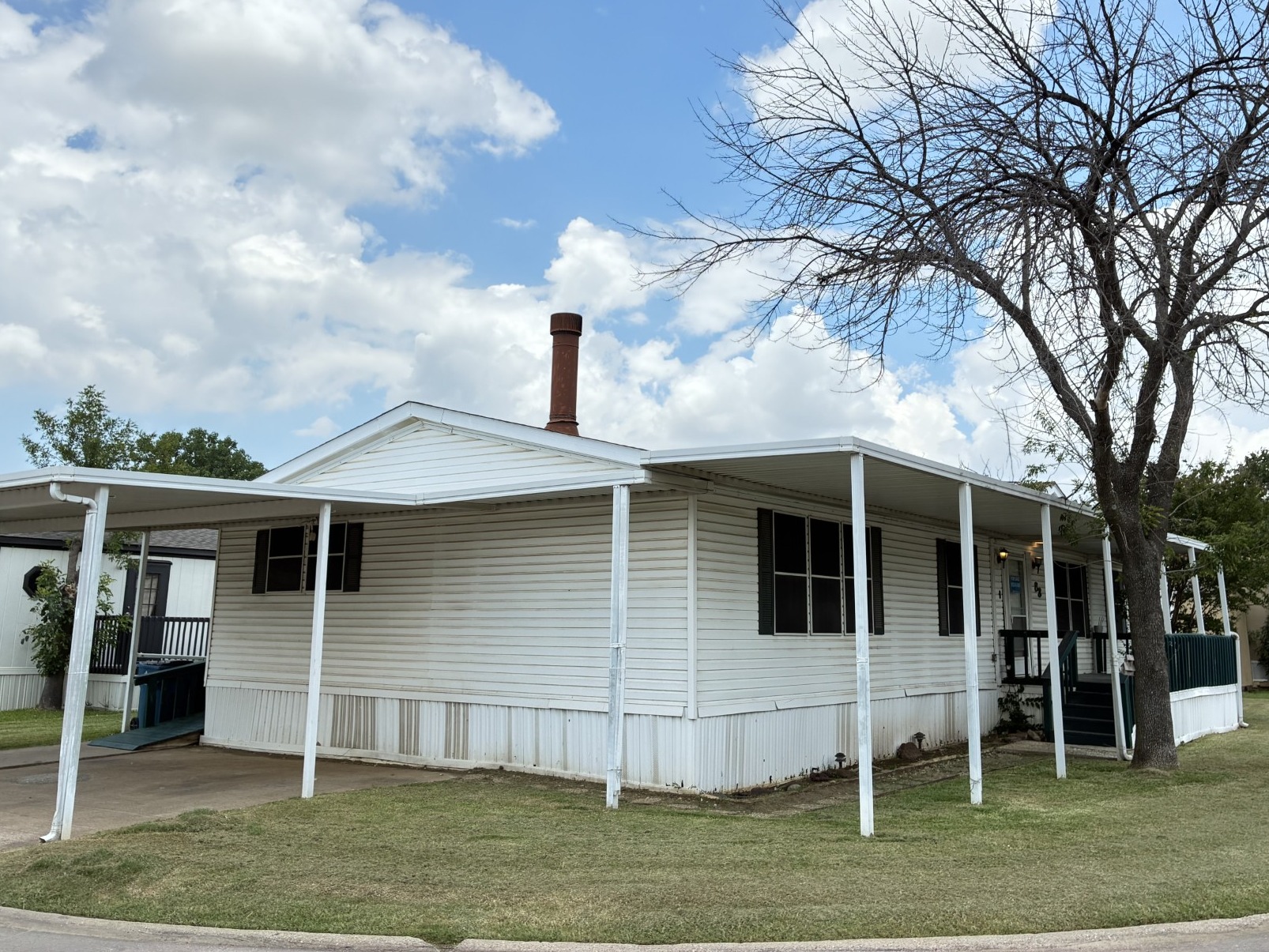 A photo of the home