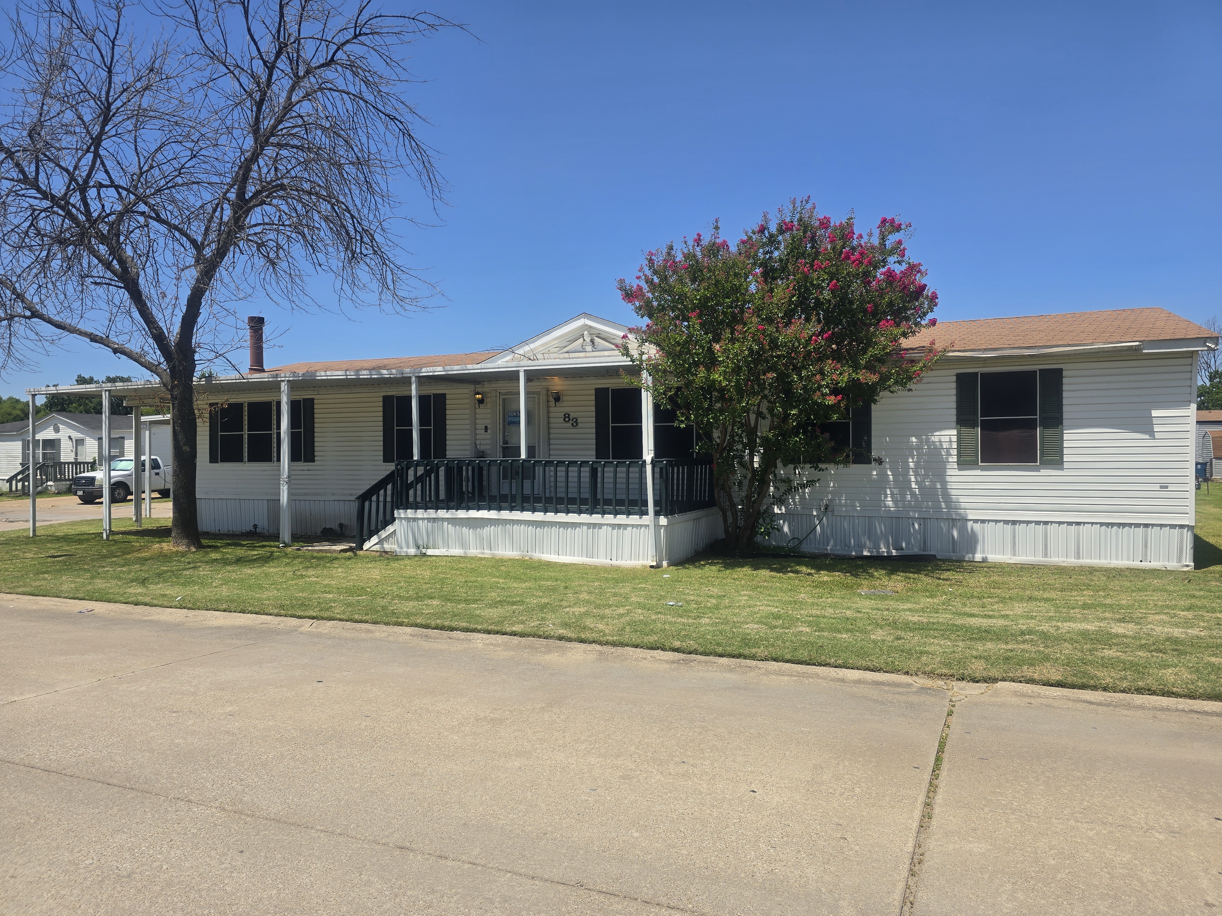 A photo of the home