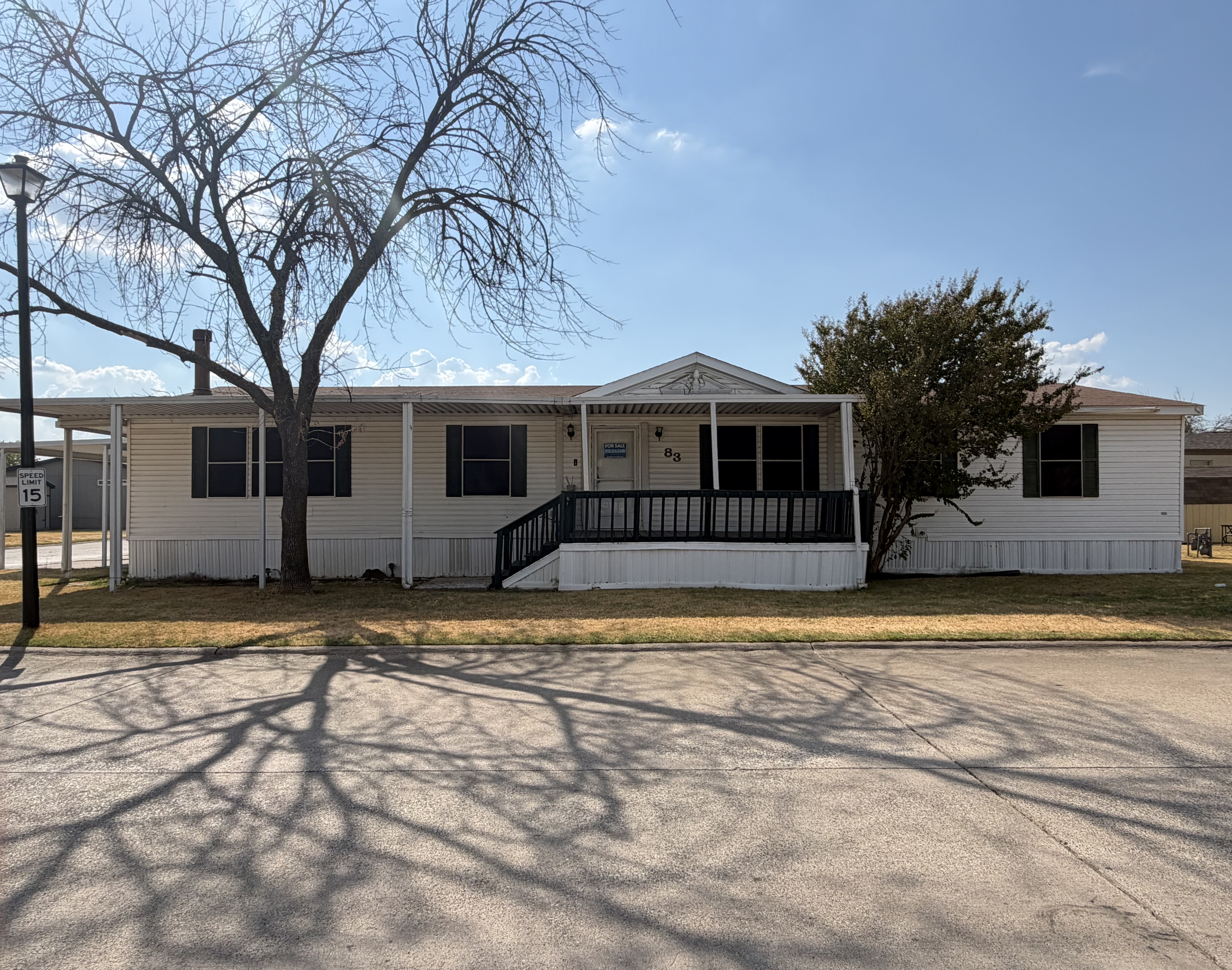 A photo of the home