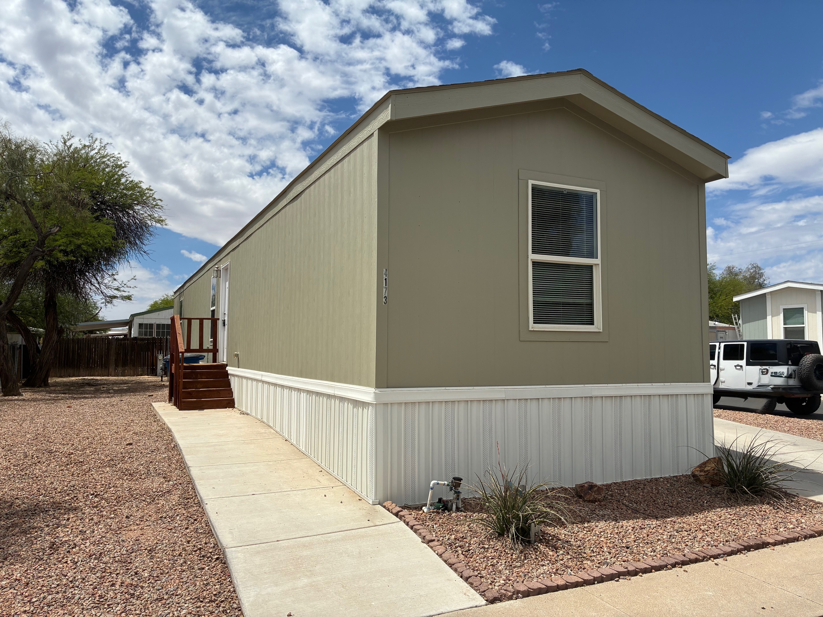 A photo of the home