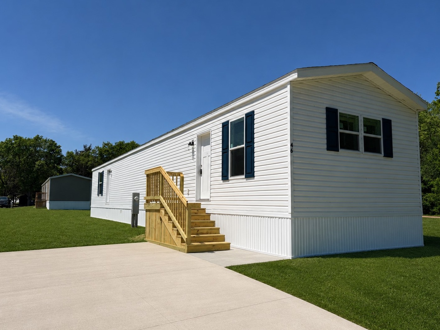 A photo of the home