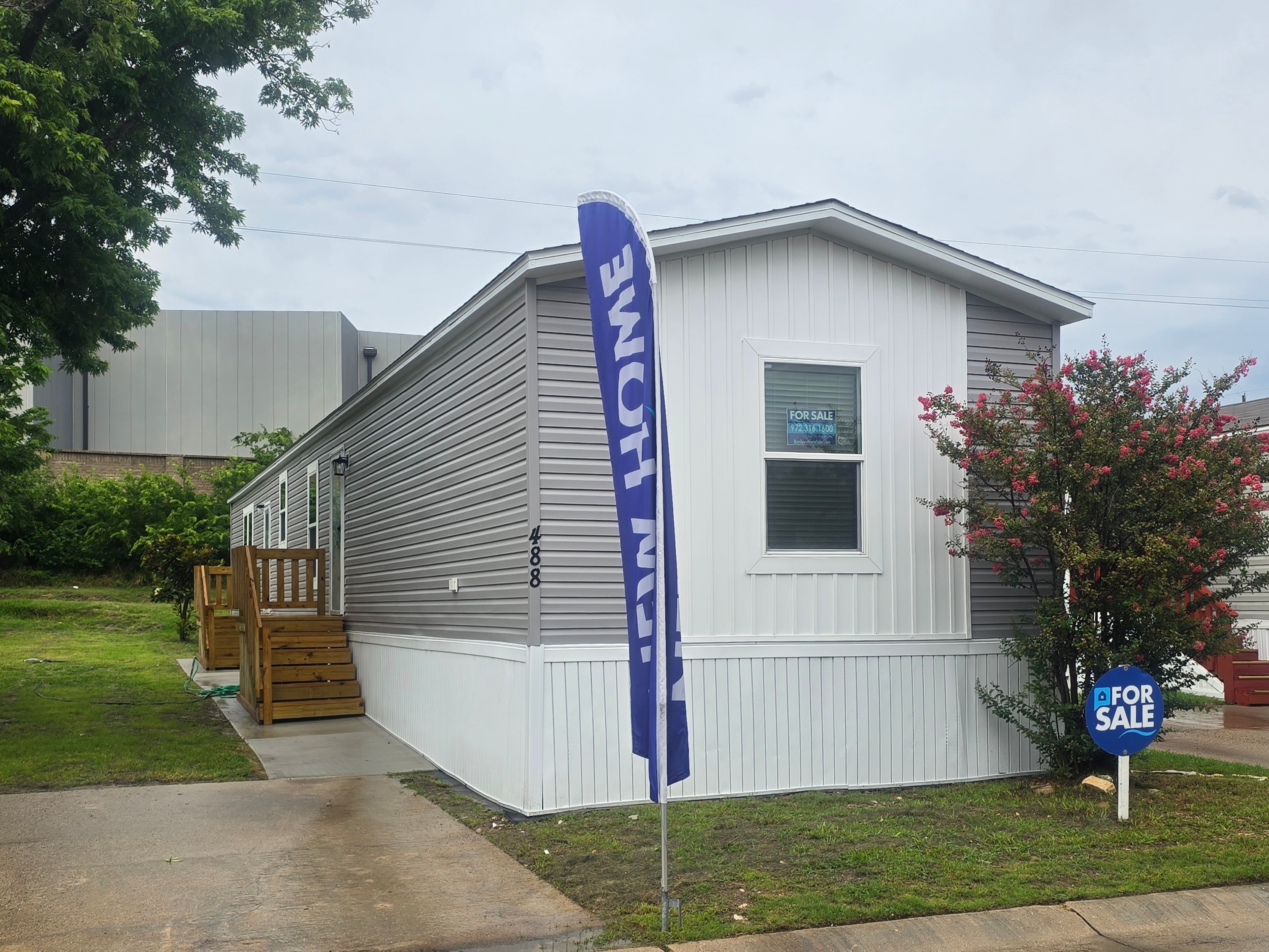 A photo of the home