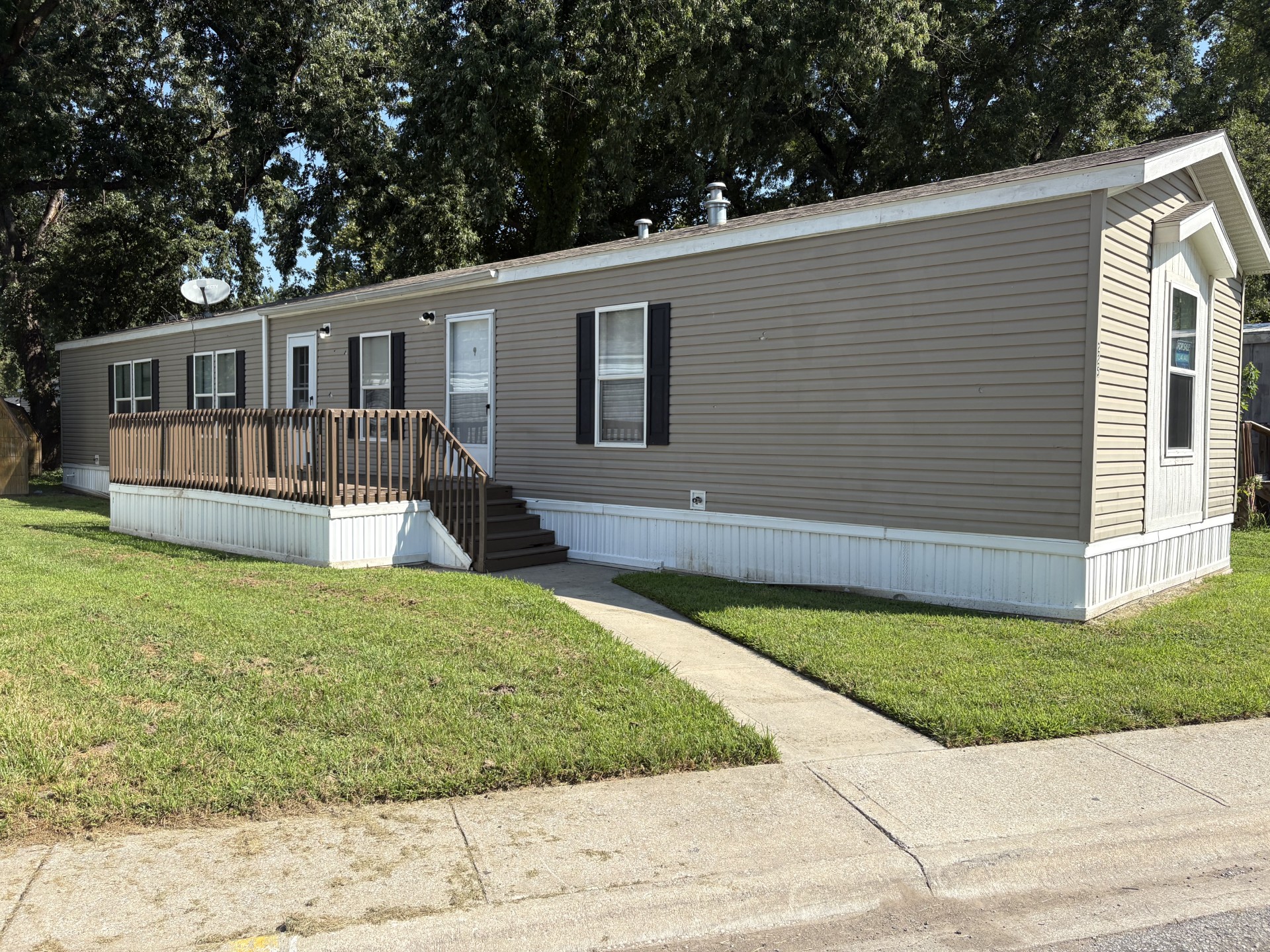 A photo of the home