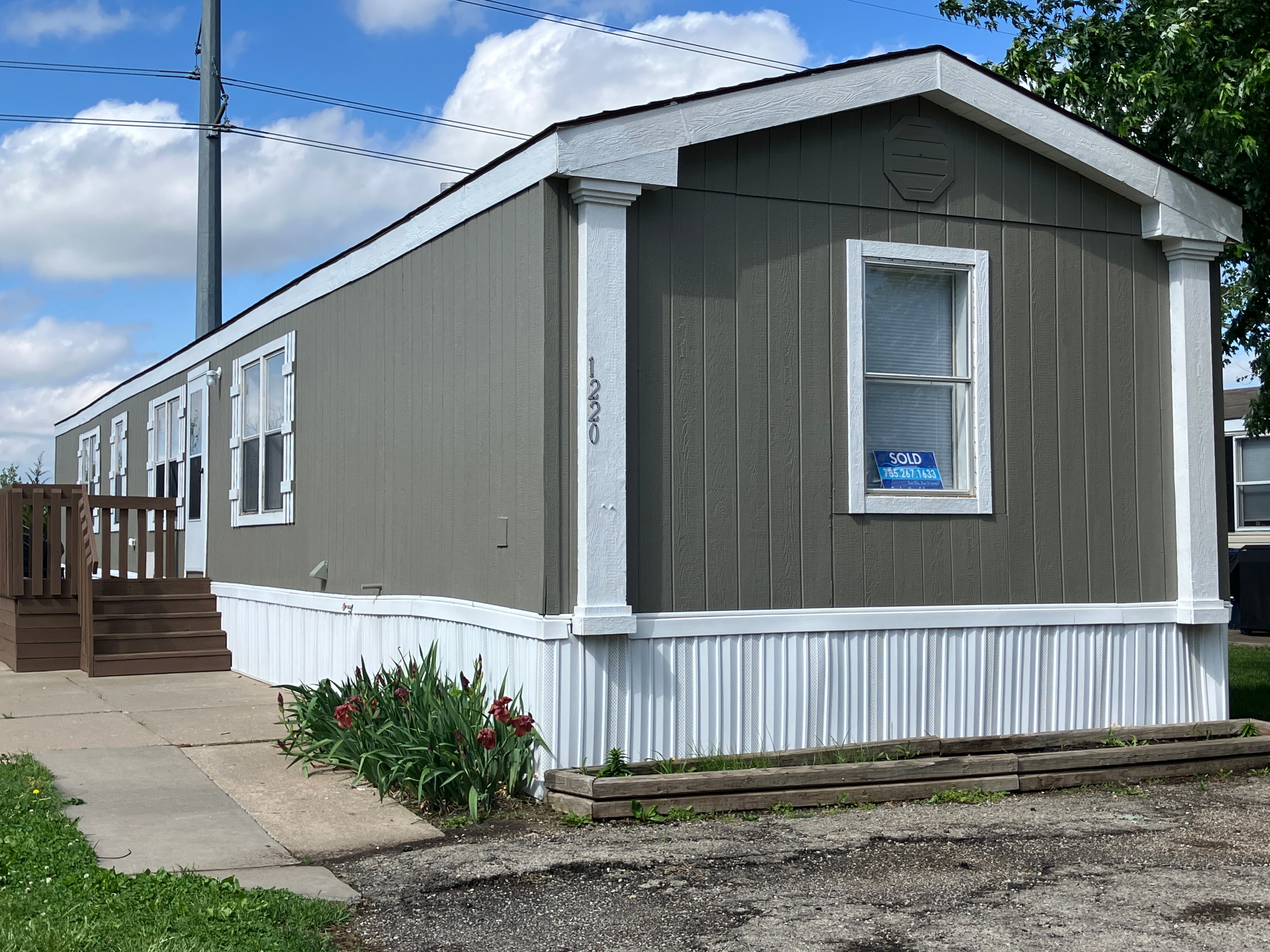 A photo of the home