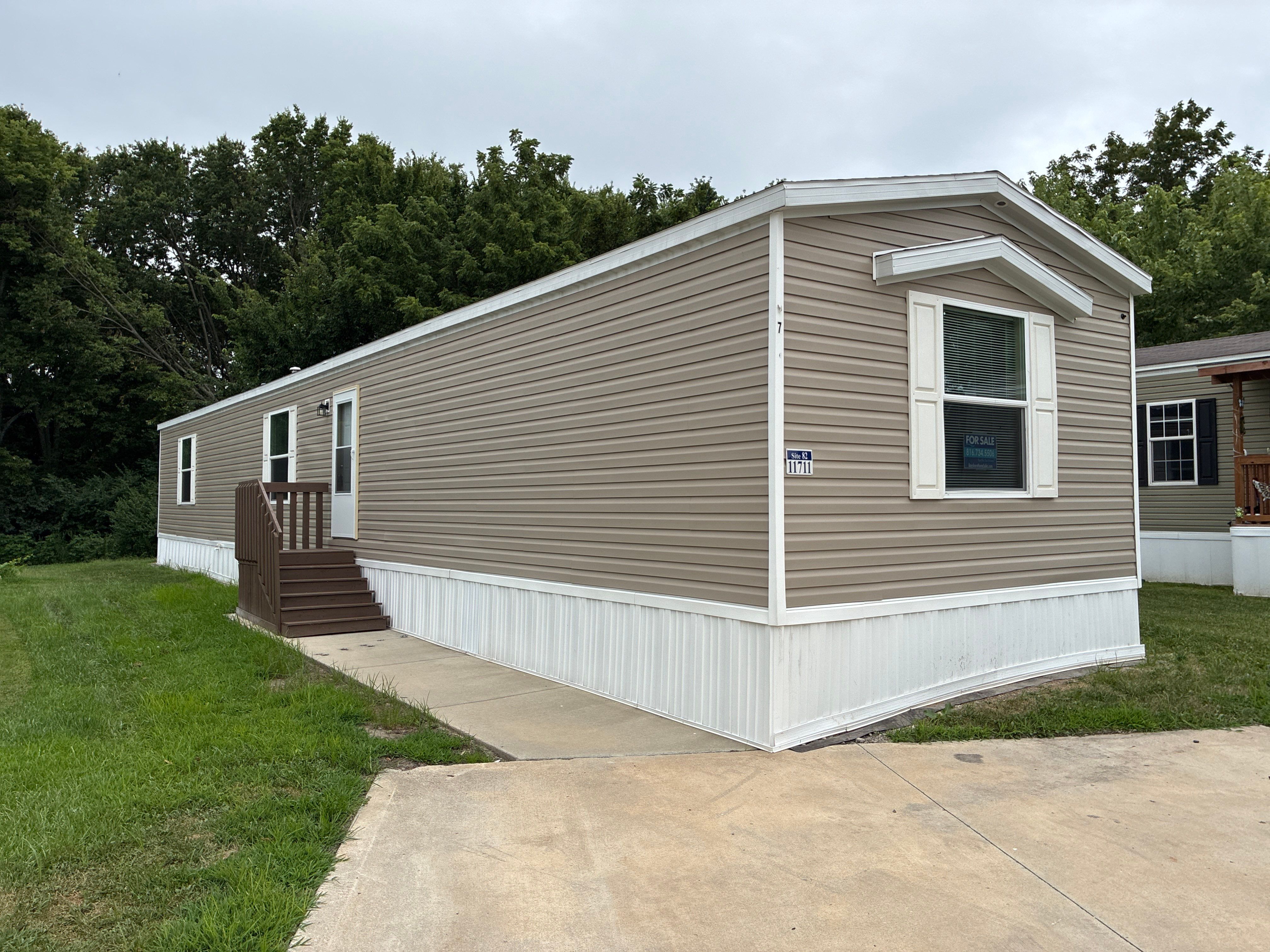 A photo of the home