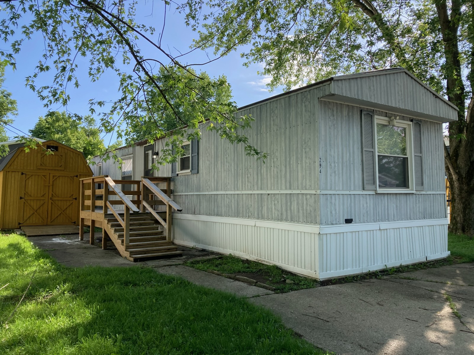 A photo of the home