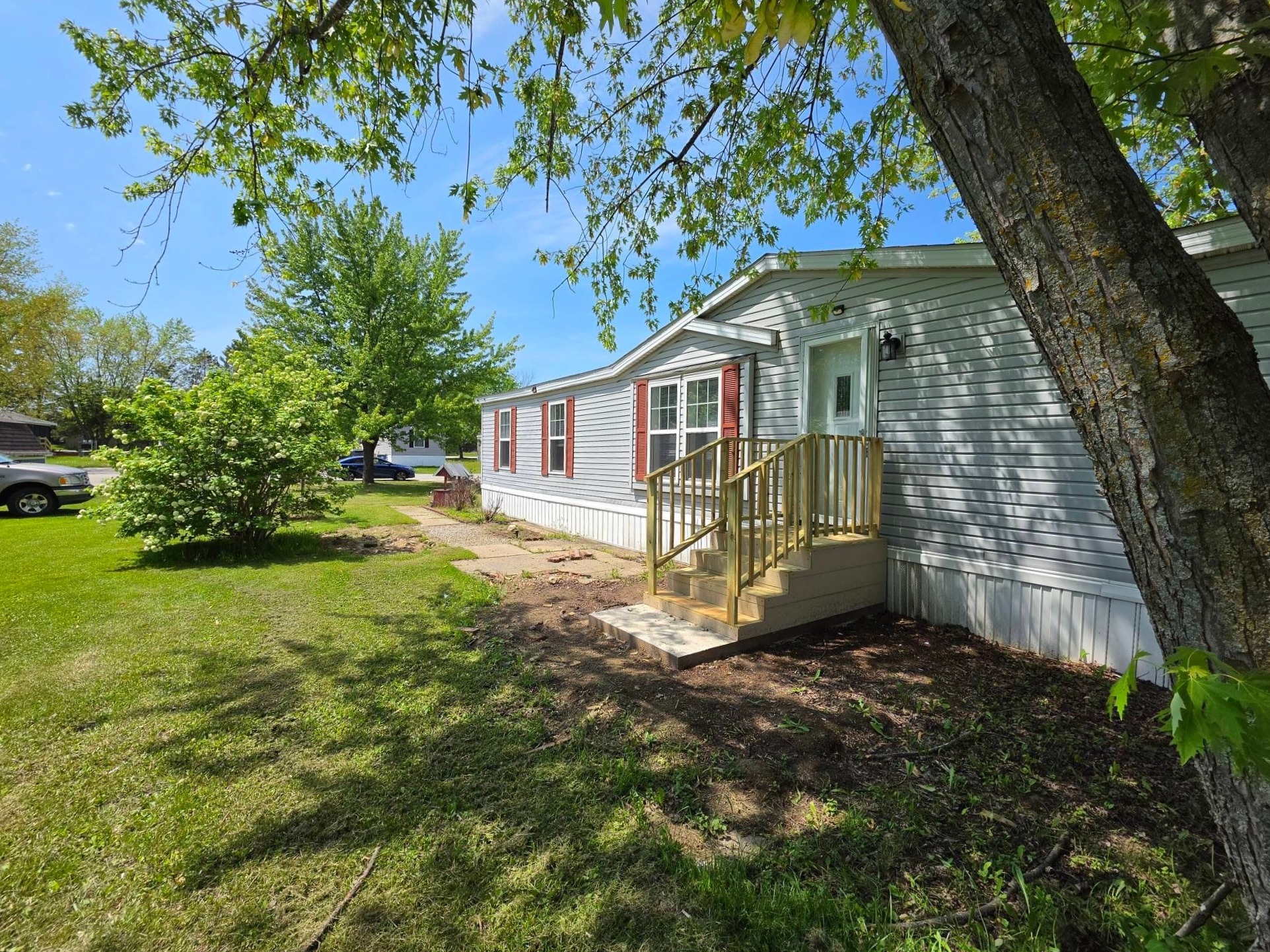 A photo of the home