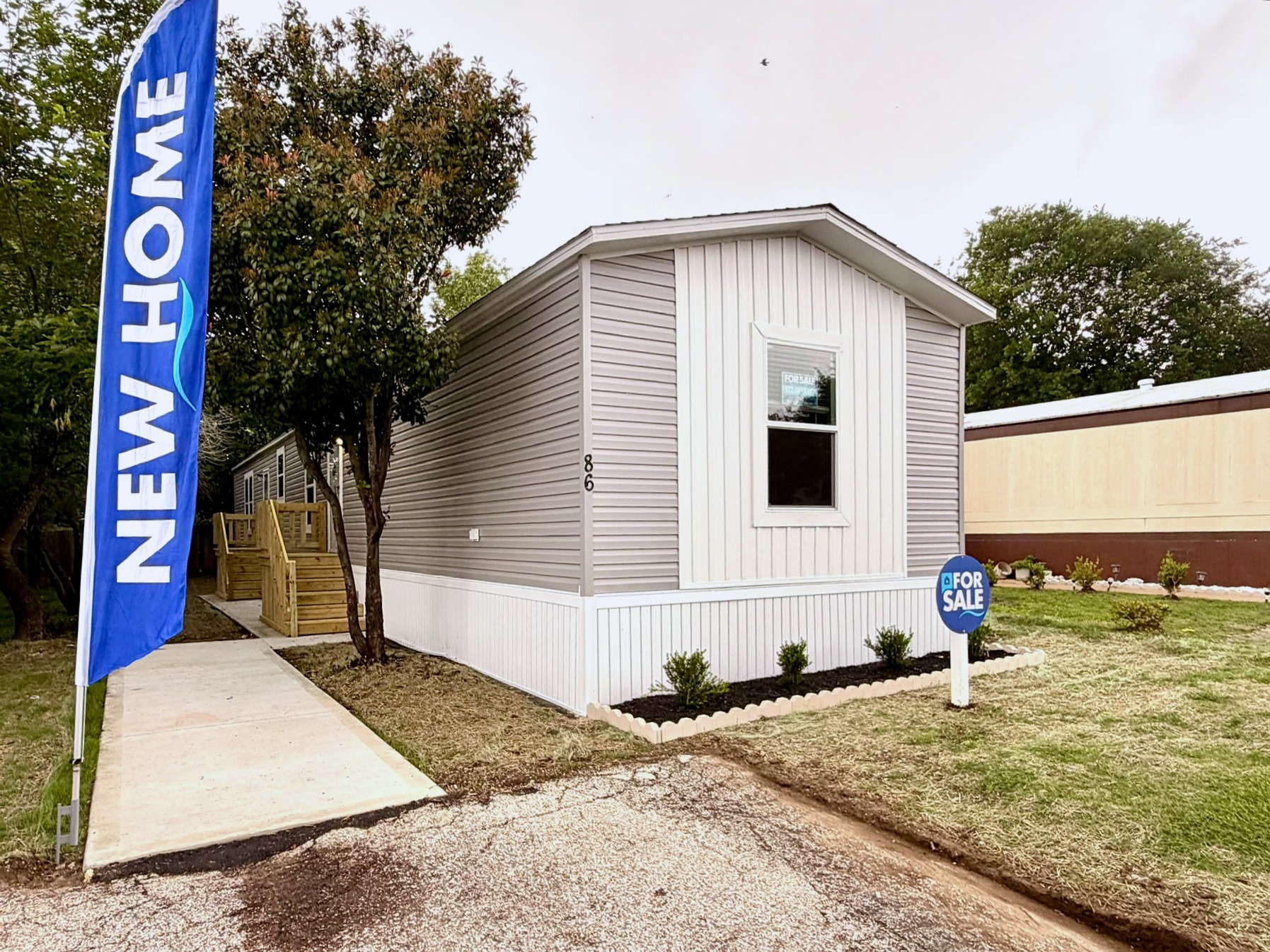 A photo of the home