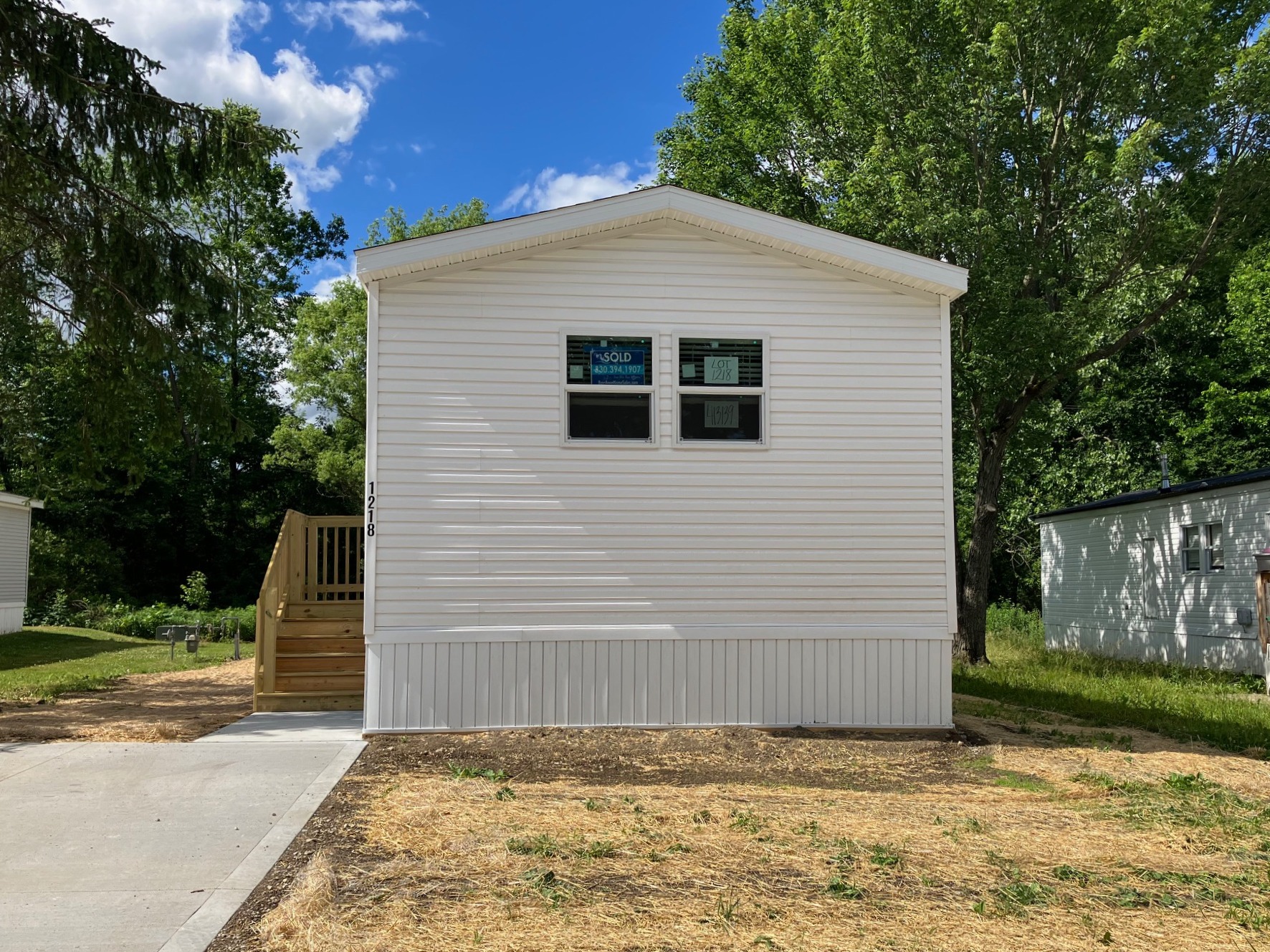 A photo of the home